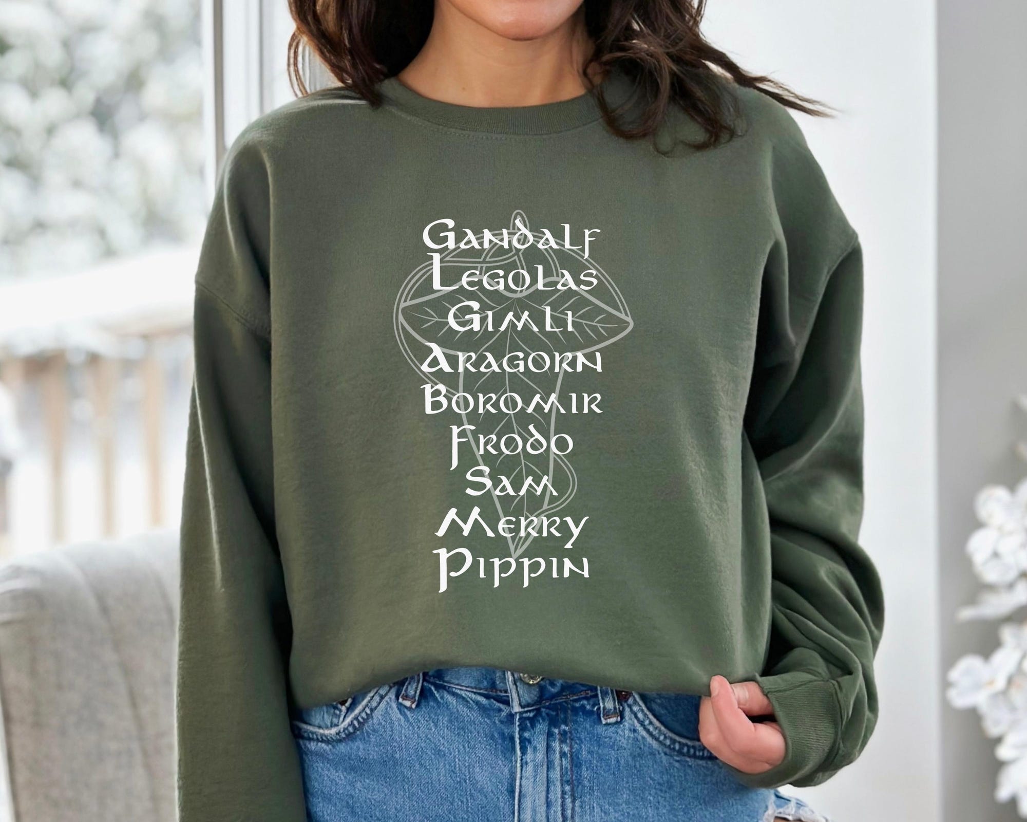 The Fellowship of the Ring Sweater, Lord of the Rings Sweater, LOTR Fellowship Sweater, Fellowship of the Ring, LOTR sweater, LOTR Gift