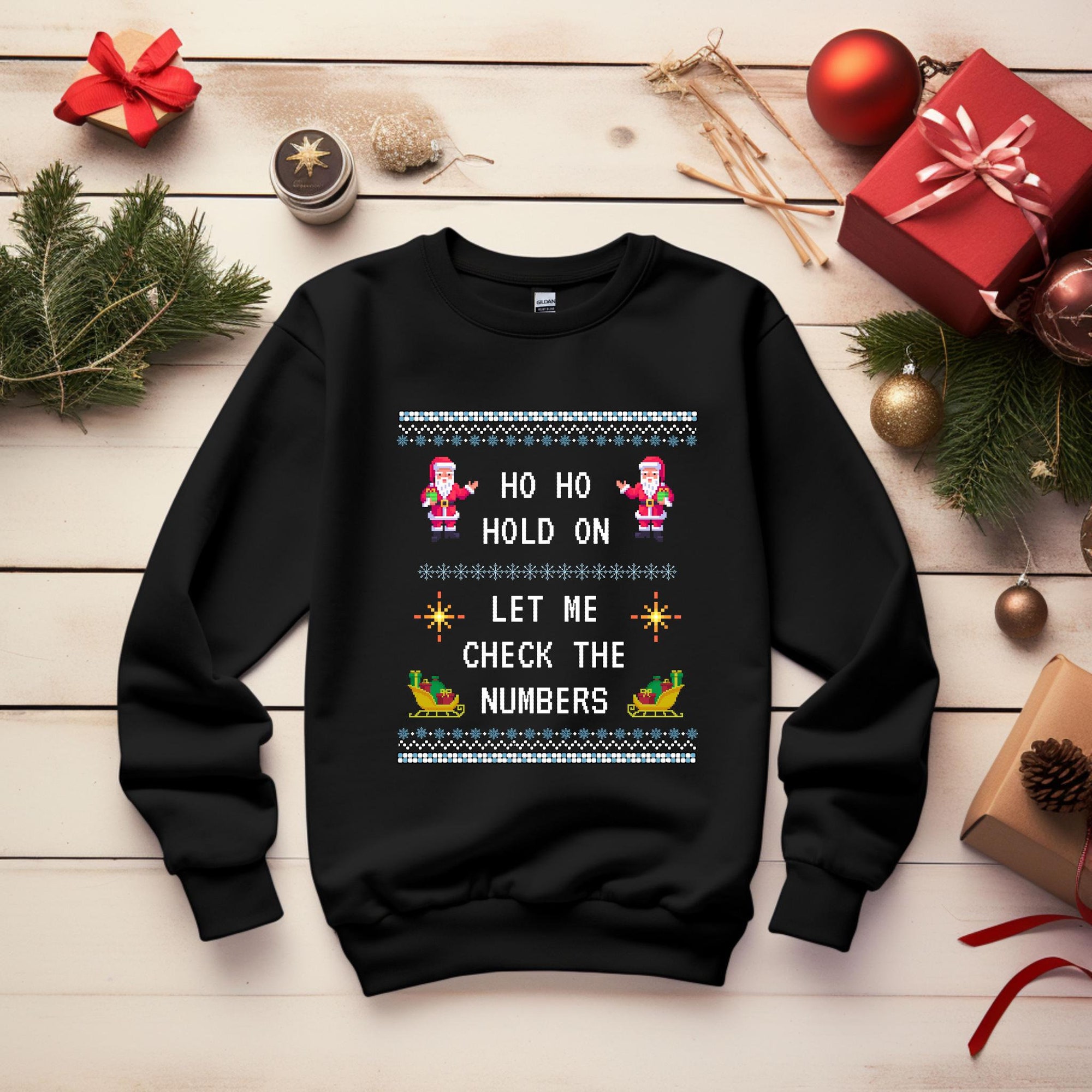 Accountant, Finance Professionals Ugly Christmas Sweater – Funny Holiday Sweater – Office Party – Unisex