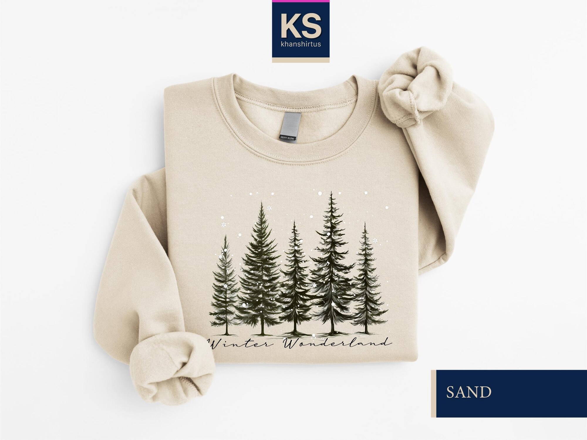 Winter Wonderland Sweatshirt, Winter Season Shirt, Family Matching, Christmas Crew Sweatshirt, Gift for Women, Gift for Her, Gift for Him