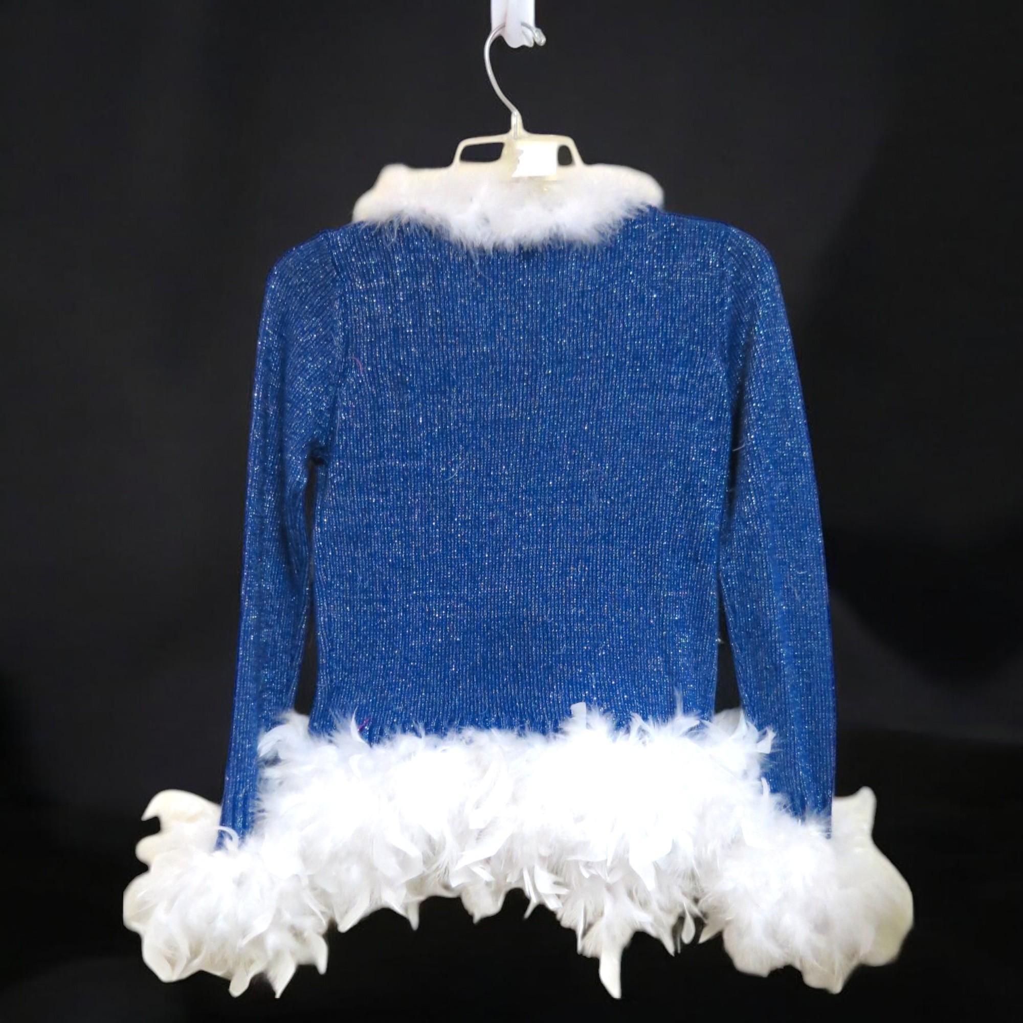 il_2000xN.6583673564_j5sr.jpg Festive Abominable Snowman Sweater Tacky Ugly Christmas Sweater, sweater youth Large, womens XS Yeti Sweater