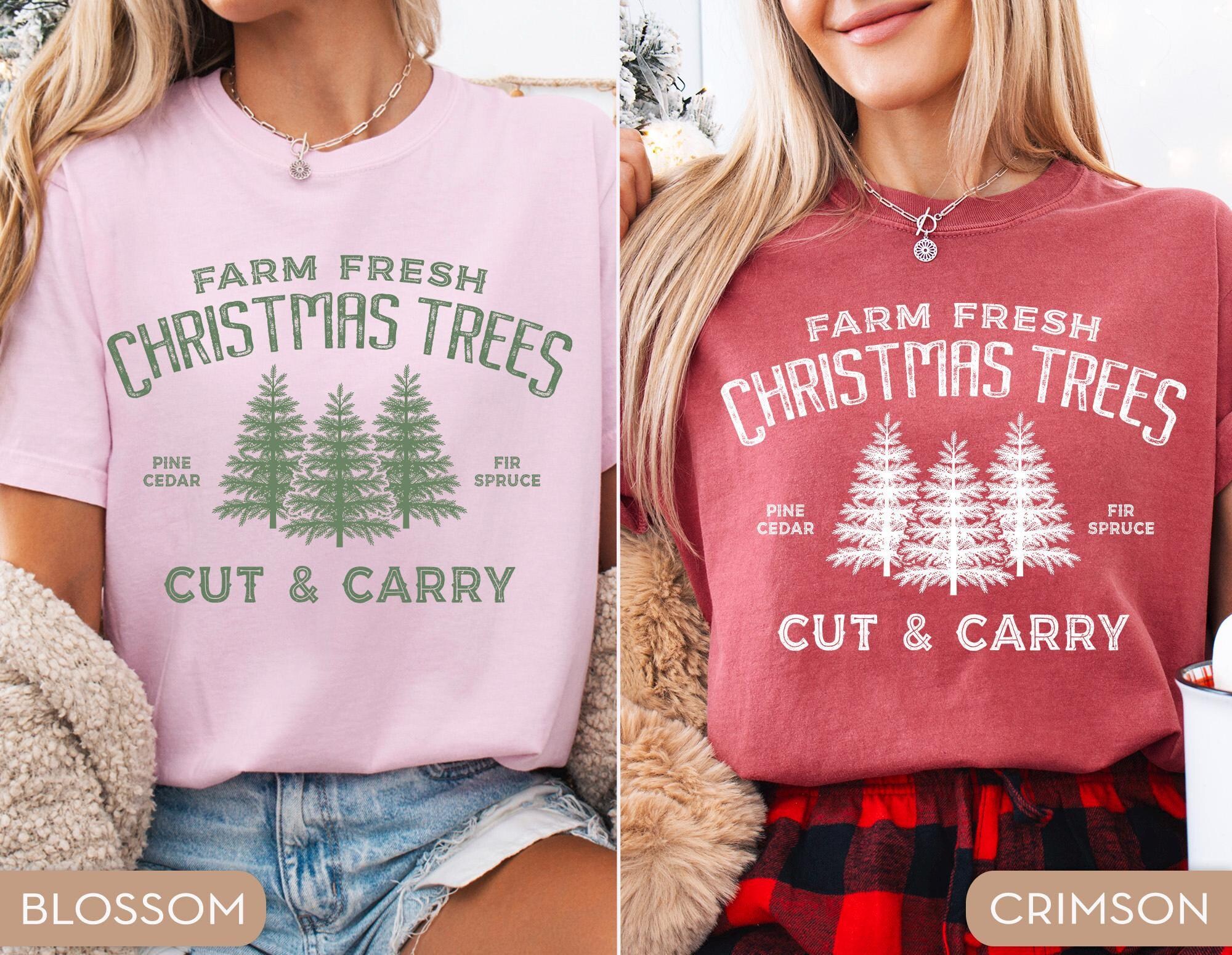 il_2000xN.6746933753_cv5u-1.jpg Comfort Colors® Farm Fresh Christmas Shirt, Holiday Shirt, Cute Christmas Shirt, Christmas Trees Holiday Shirt