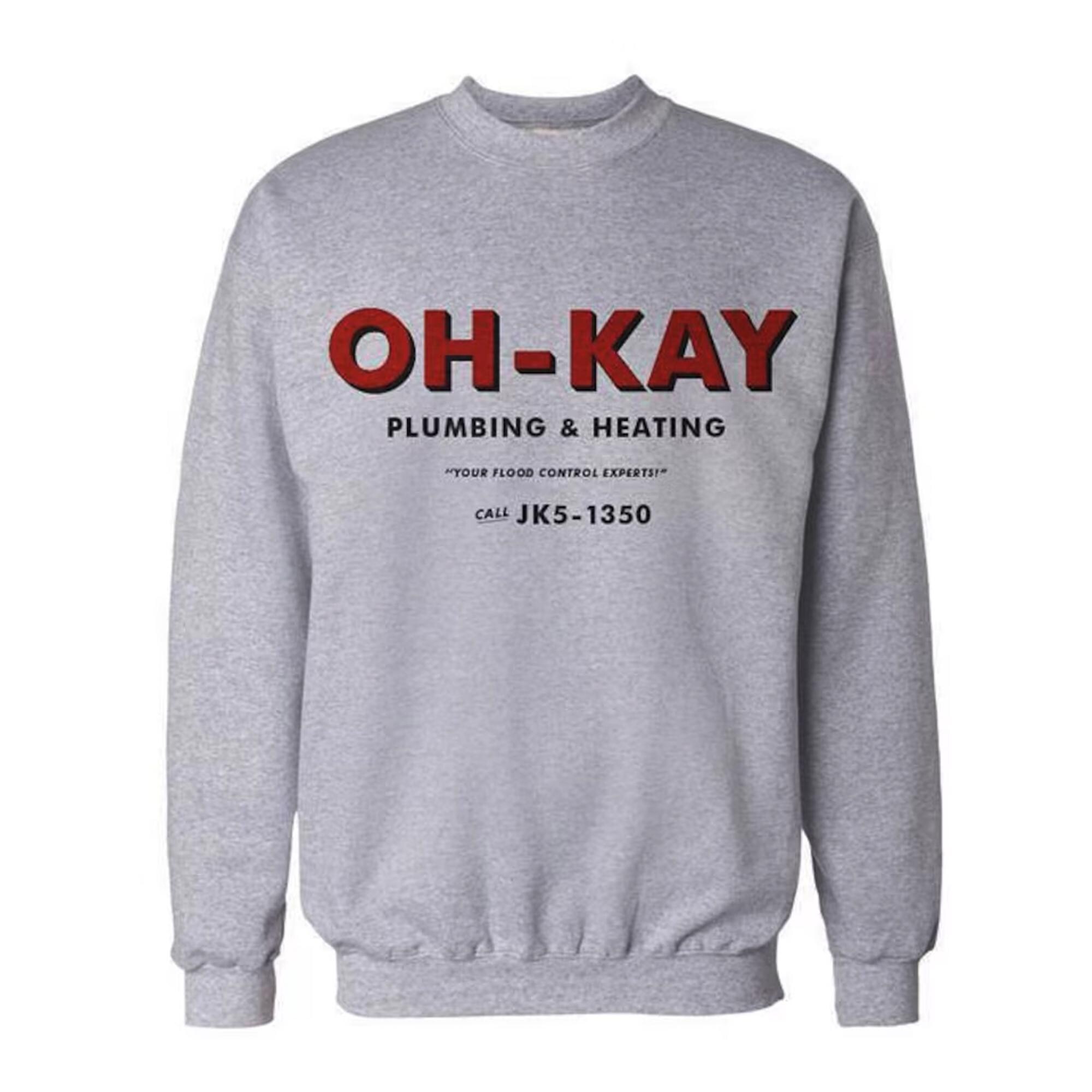 il_2000xN.6876242539_lt15.jpg Home Alone Christmas Jumper! OH-KAY Plumbing & Heating Jumper, , Home Alone Sweater, Home Alone gift,Macaulay Culkin Joe Pesci, Daniel Stern