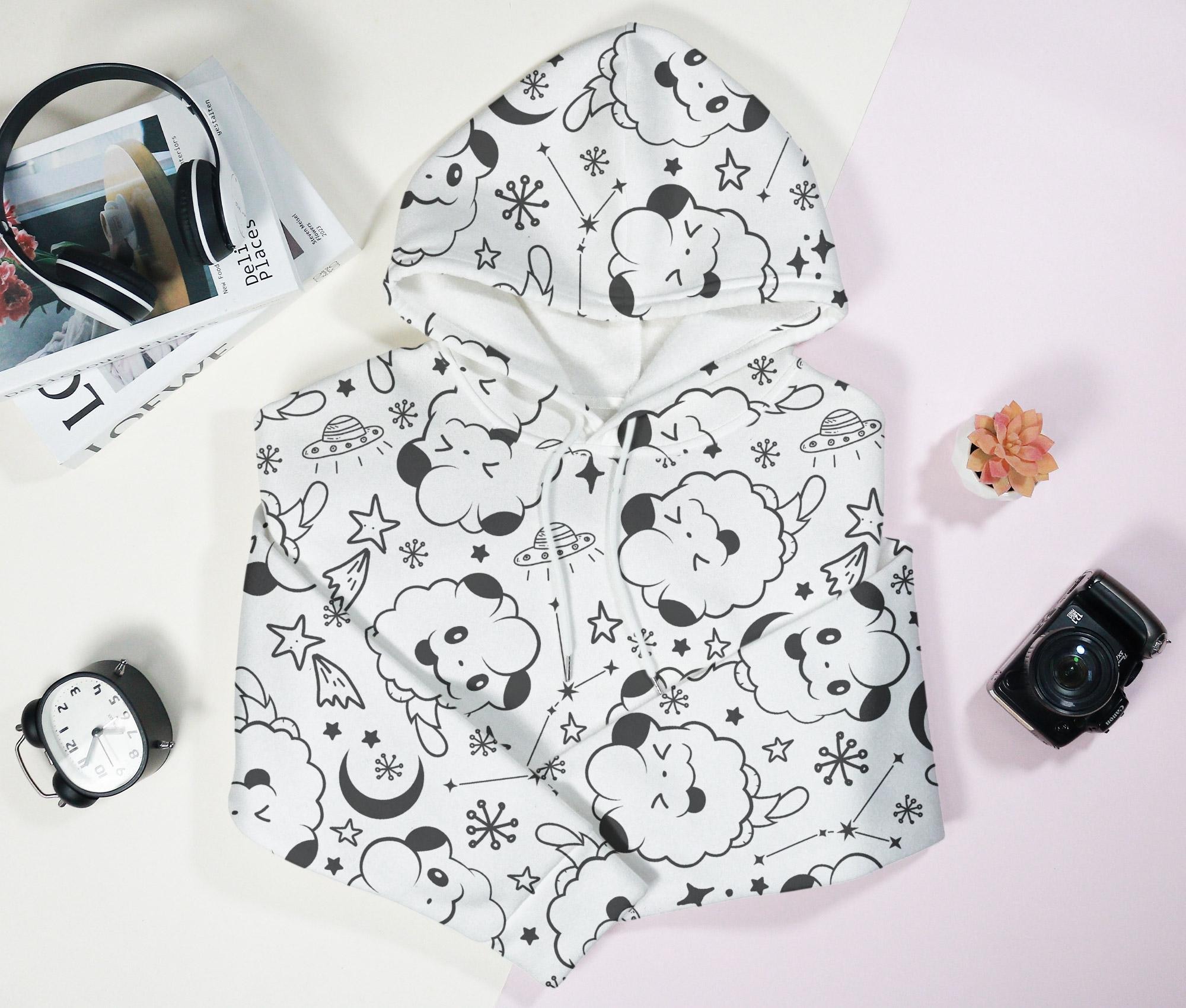 Swirlix Hoodie Shirt Unisex Hoodie Graphic Hooded Pullover Sweatshirt with Pocket Vintage Hoodie Long Sleeve Swirlix Shirt Gifts