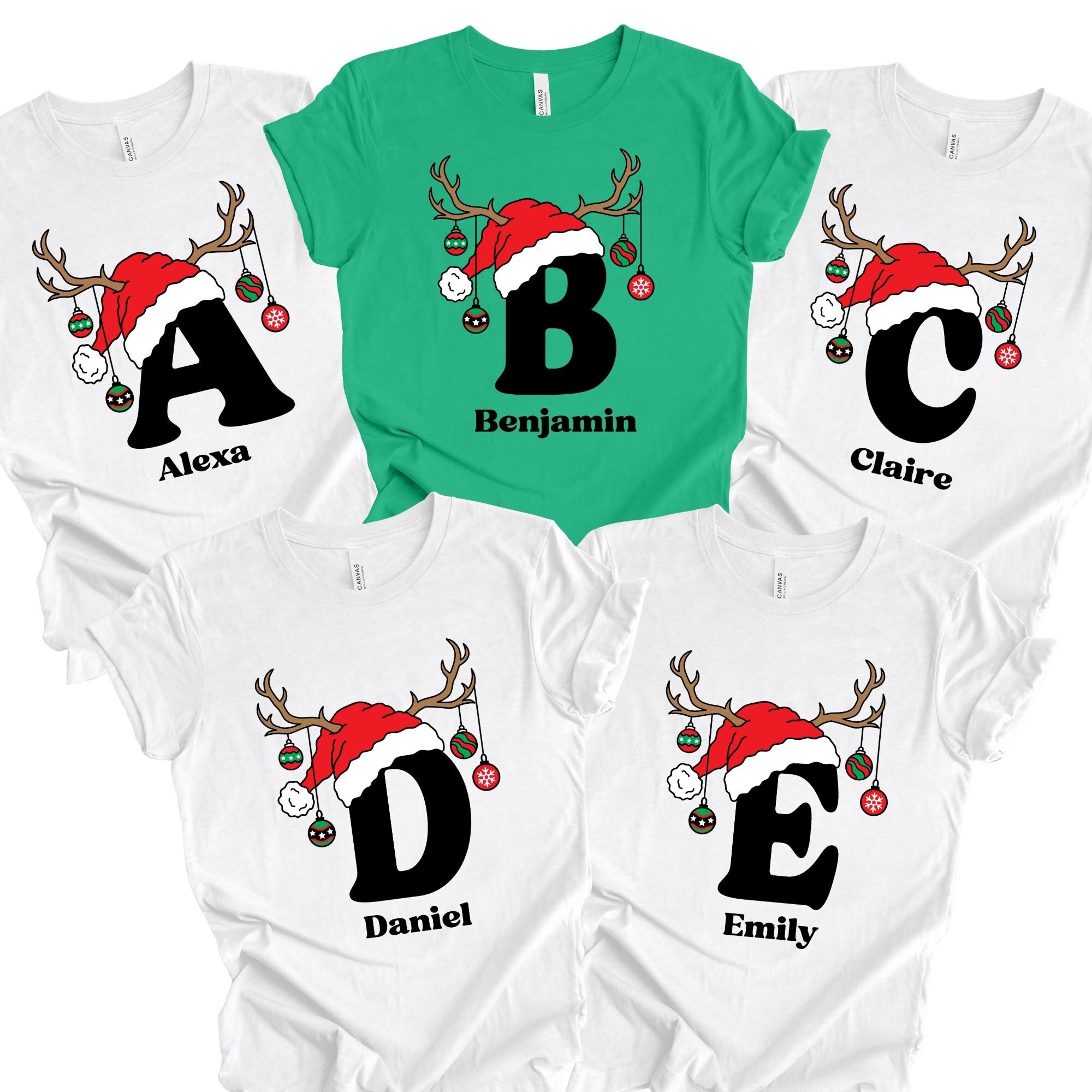 Custom Christmas Family Name 2025 Shirt, Christmas 2025 Shirt, Christmas Family T-shirt, Christmas Shirts, Personalized Christmas Name Shirt