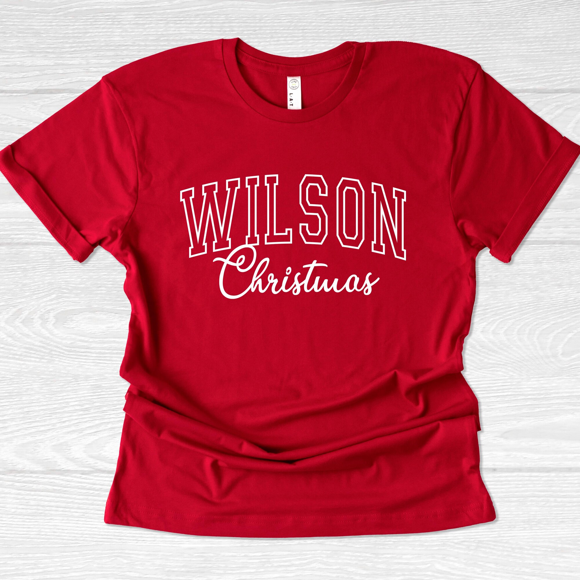 il_2000xN.7056007378_96yx-1.jpg Custom Family Name Christmas Shirts: Matching Cotton Tees