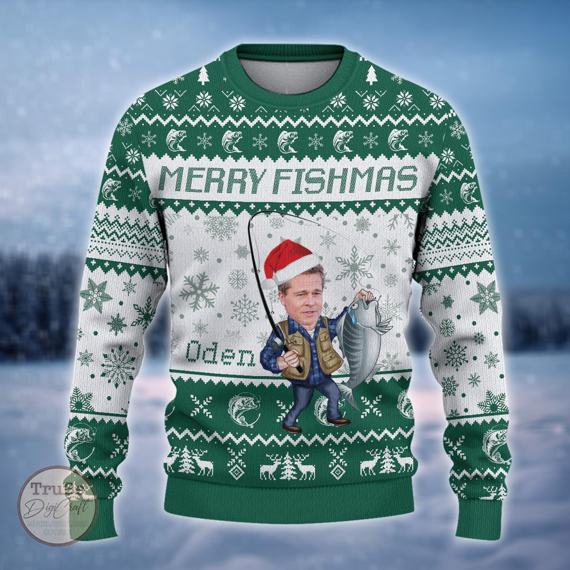 il_2000xN.7090737344_q3bi.jpg Personalized 'Merry Fishmas' Ugly Christmas Sweater: Custom Photo Fishing Gift