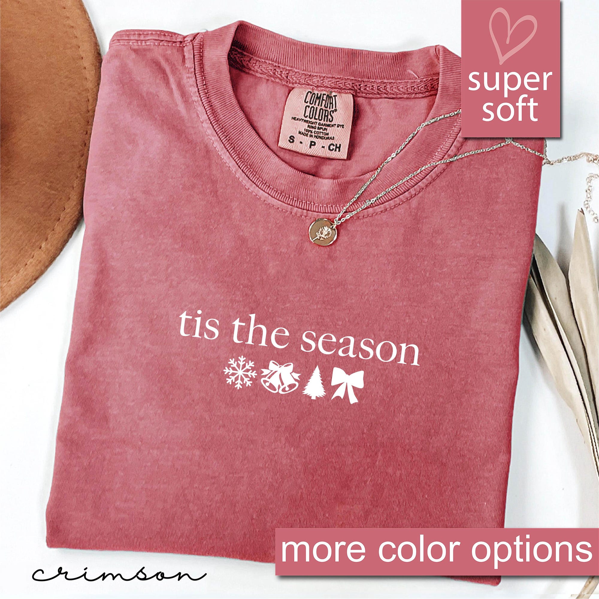 Comfort Colors® Christmas Xmas Shirt, Christmas Trees Shirt, Holiday Tshirt, Womens Holiday Tees, Christmas Season Shirt, Santa Winter Shirt