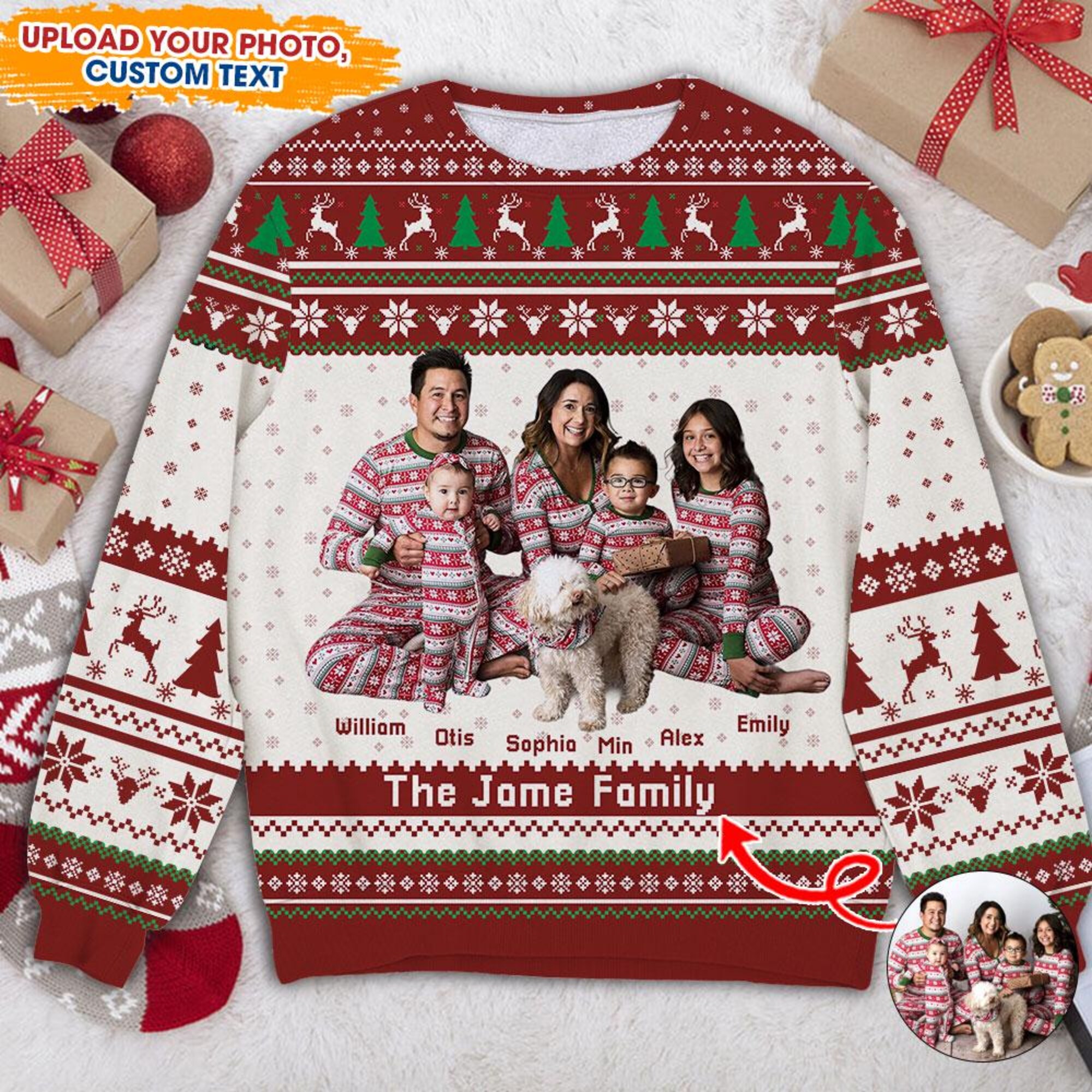 Annoying Each Other For Many Years Sweater, Funny Anniversary Gift, Personalized Ugly Christmas Sweater for Couples Husband Wife