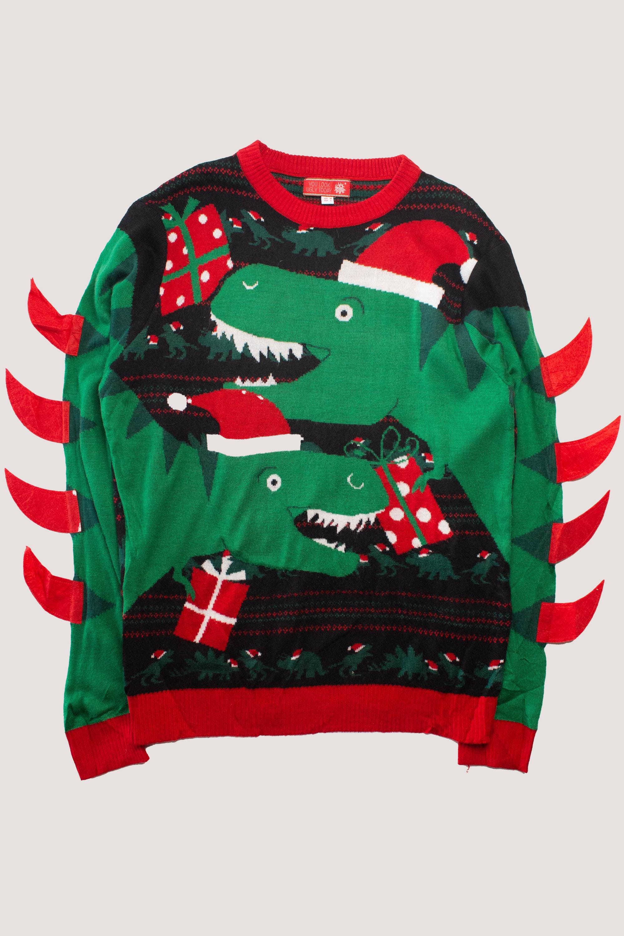 il_2000xN.7137952703_mgr5-1.jpg Mystery Y2K Christmas Sweater - Recycled Modern Ugly Xmas Sweater | Cute Tacky Holiday Party Jumper