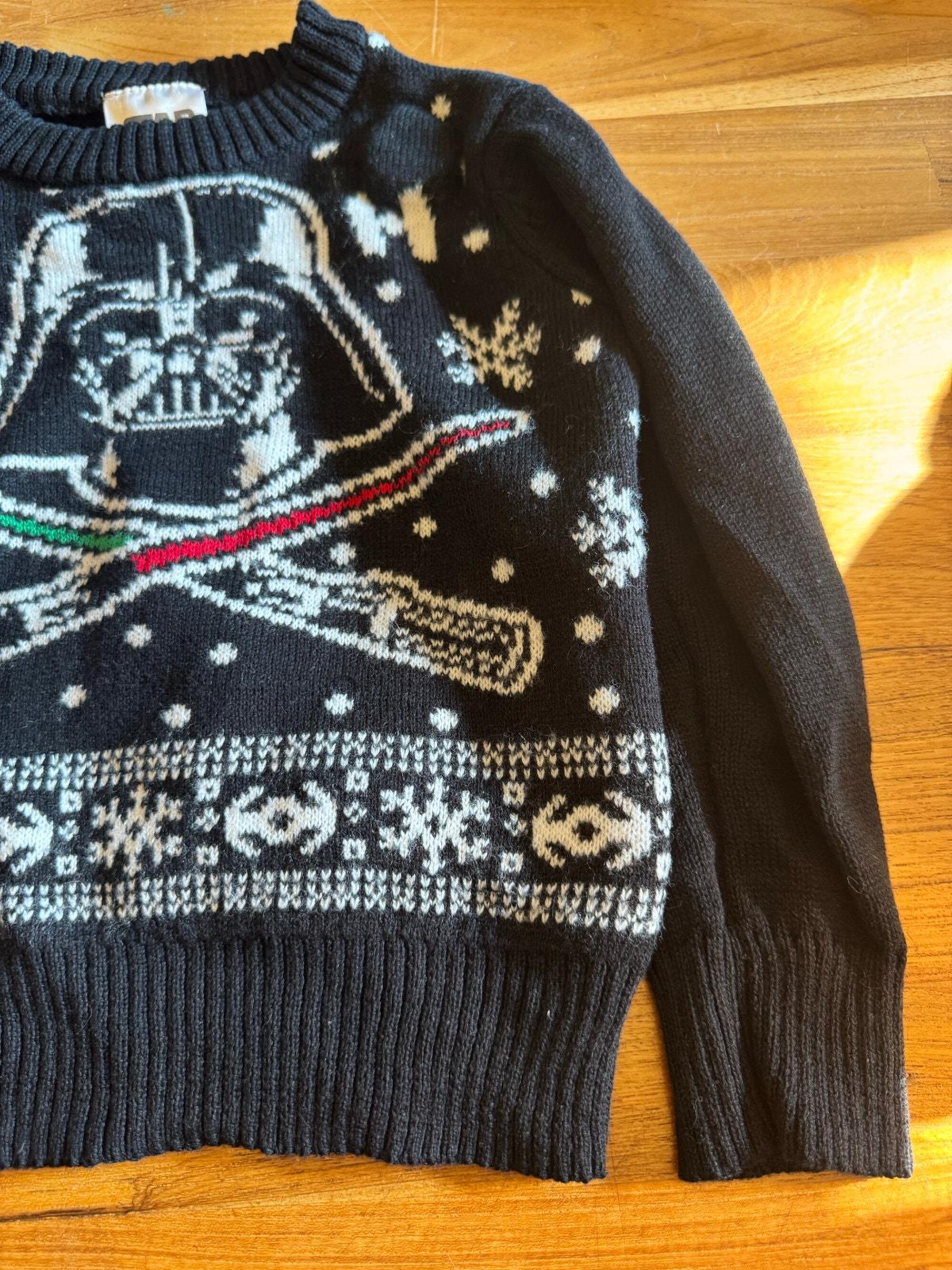 il_2000xN.7143403419_qoo9.jpg Star Wars Darth Vader Christmas Sweater - Size 3