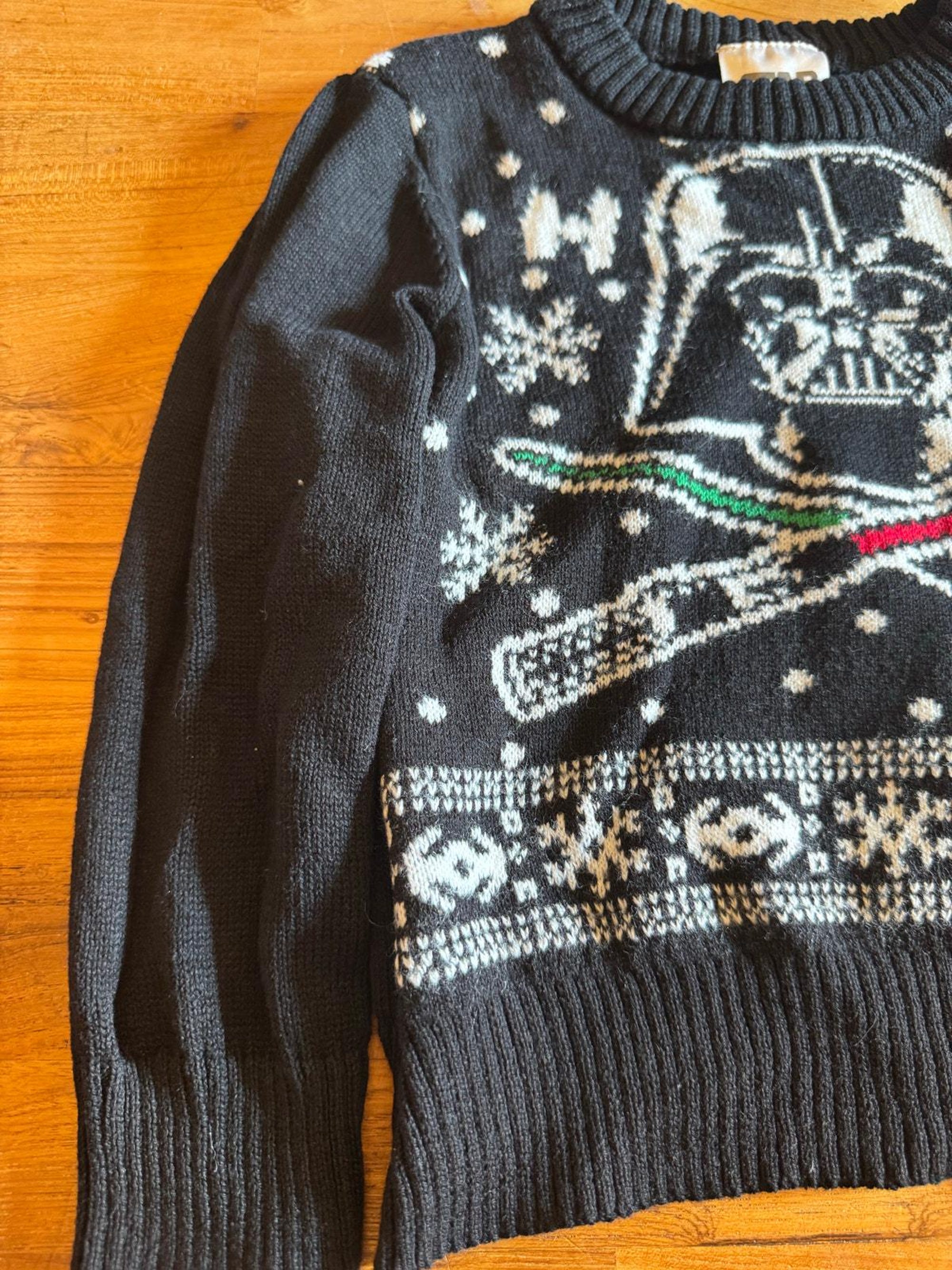 il_2000xN.7143403455_oqi1.jpg Star Wars Darth Vader Christmas Sweater - Size 3