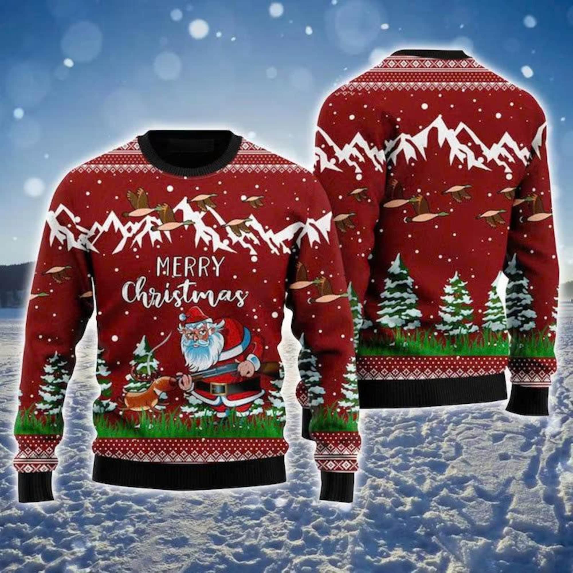 Merry Christmas Urly Christmas Sweater, Christmas Sweater For Men & Women – Perfect Gift For Christmas, Hunting Lovers, Hunters