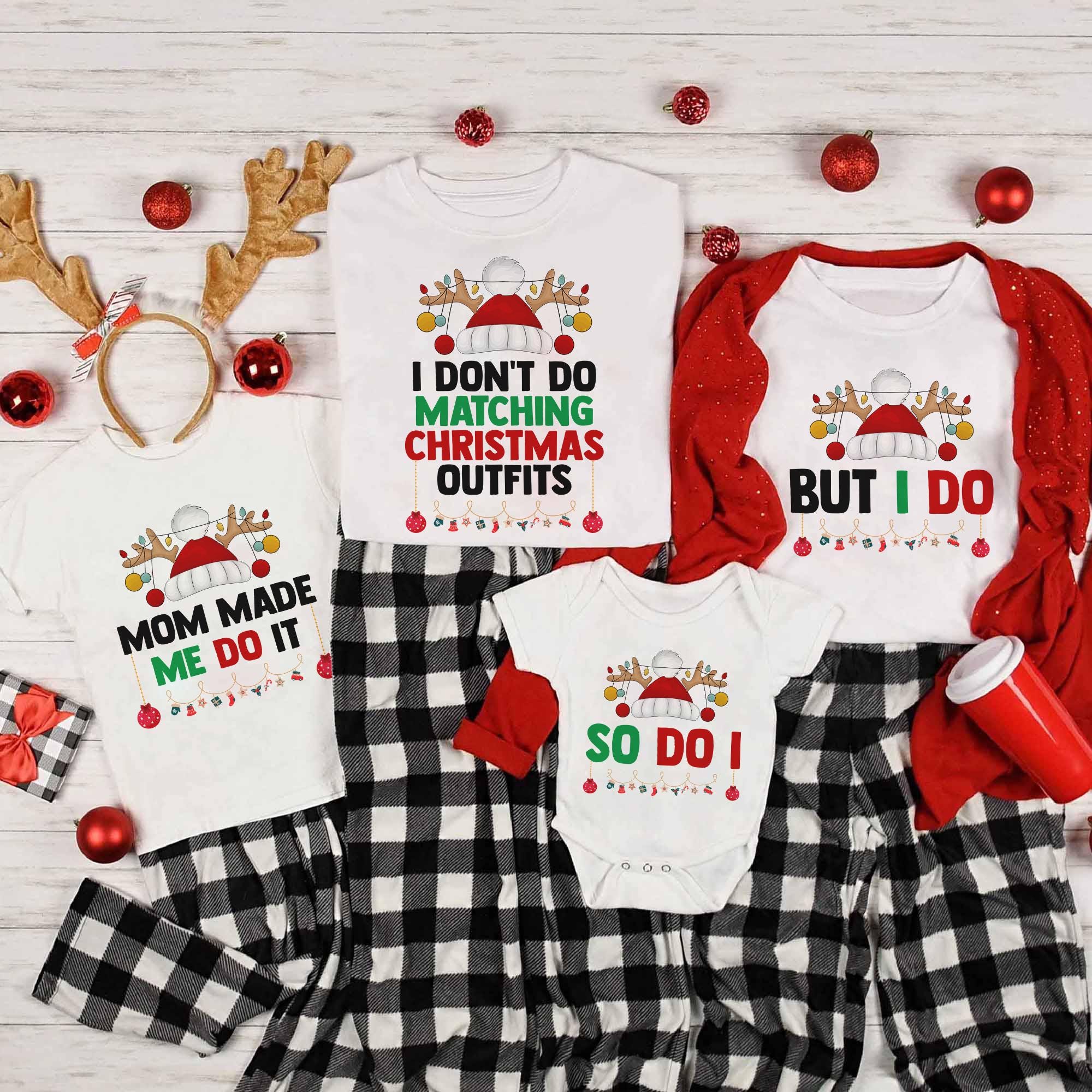 il_2000xN.7161005929_2umr.jpg Christmas Family Matching Shirts, I Don't Do Matching Christmas Outfits, But I Do, Funny Family Christmas, Family Christmas Holiday Gift