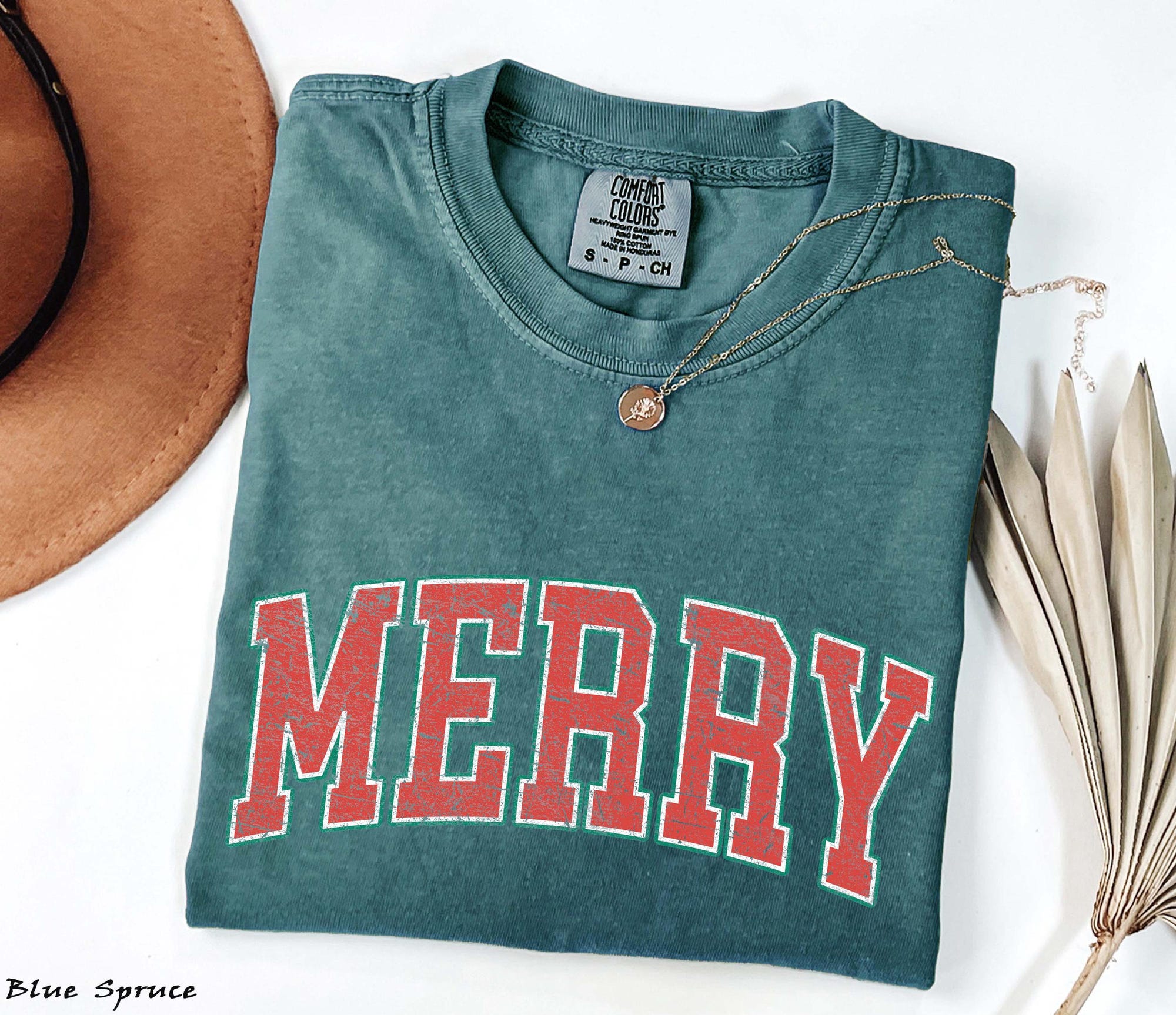 il_2000xN.7171033762_s0tw.jpg Comfort Colors Retro Merry Shirt, Merry Christmas T-shirt