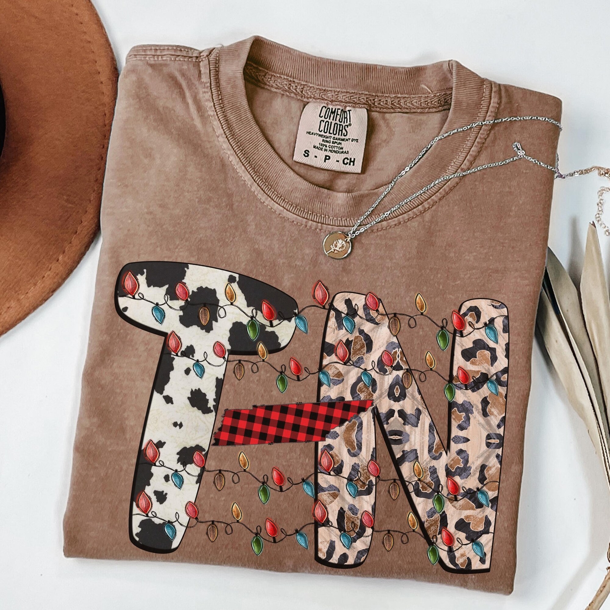 il_2000xN.7171501768_nj1d-1.jpg Comfort Colors Christmas Tennessee Shirt : Holiday State Pride Tee