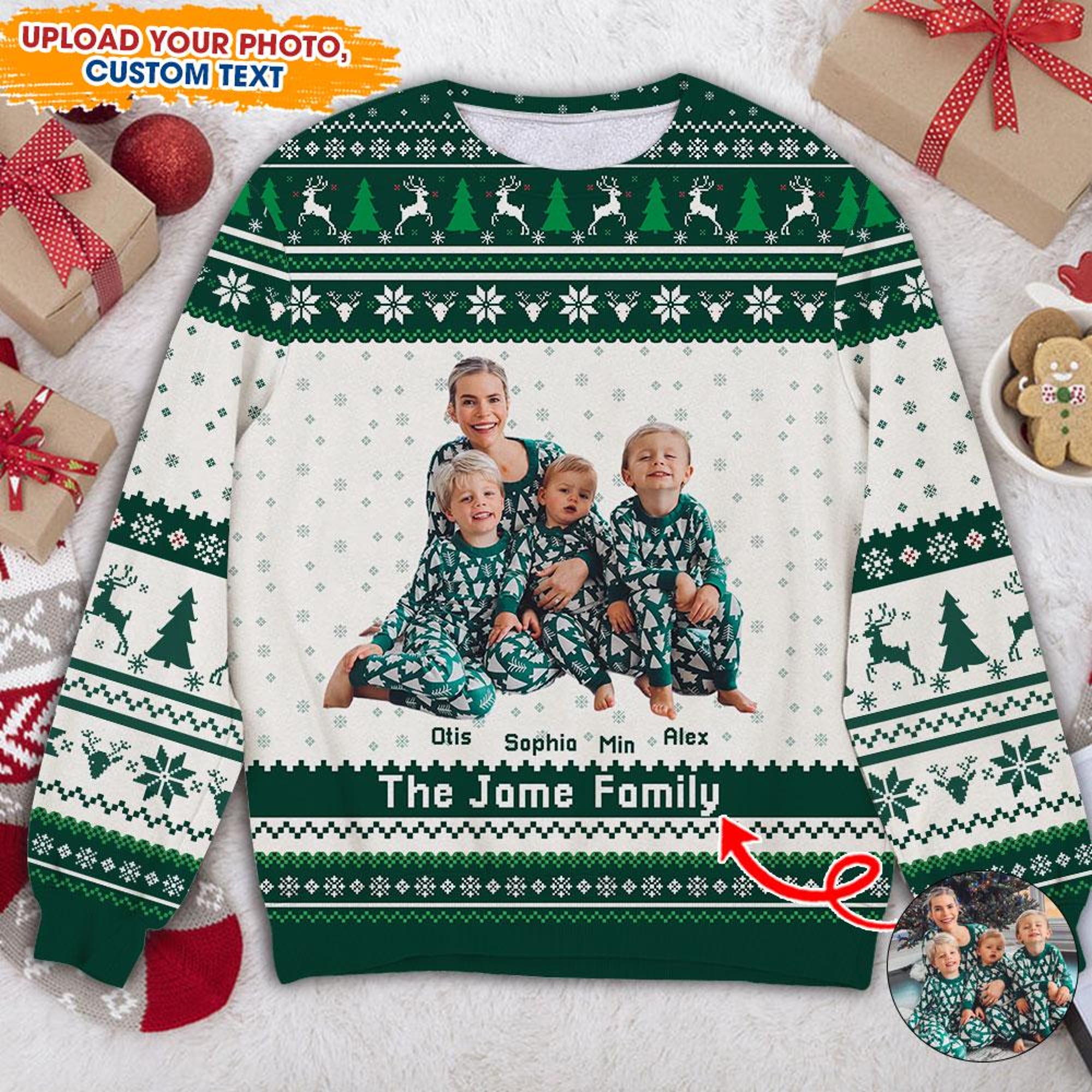 il_2000xN.7175835397_gfri-1.jpg Annoying Each Other For Many Years Sweater, Funny Anniversary Gift, Personalized Ugly Christmas Sweater for Couples Husband Wife