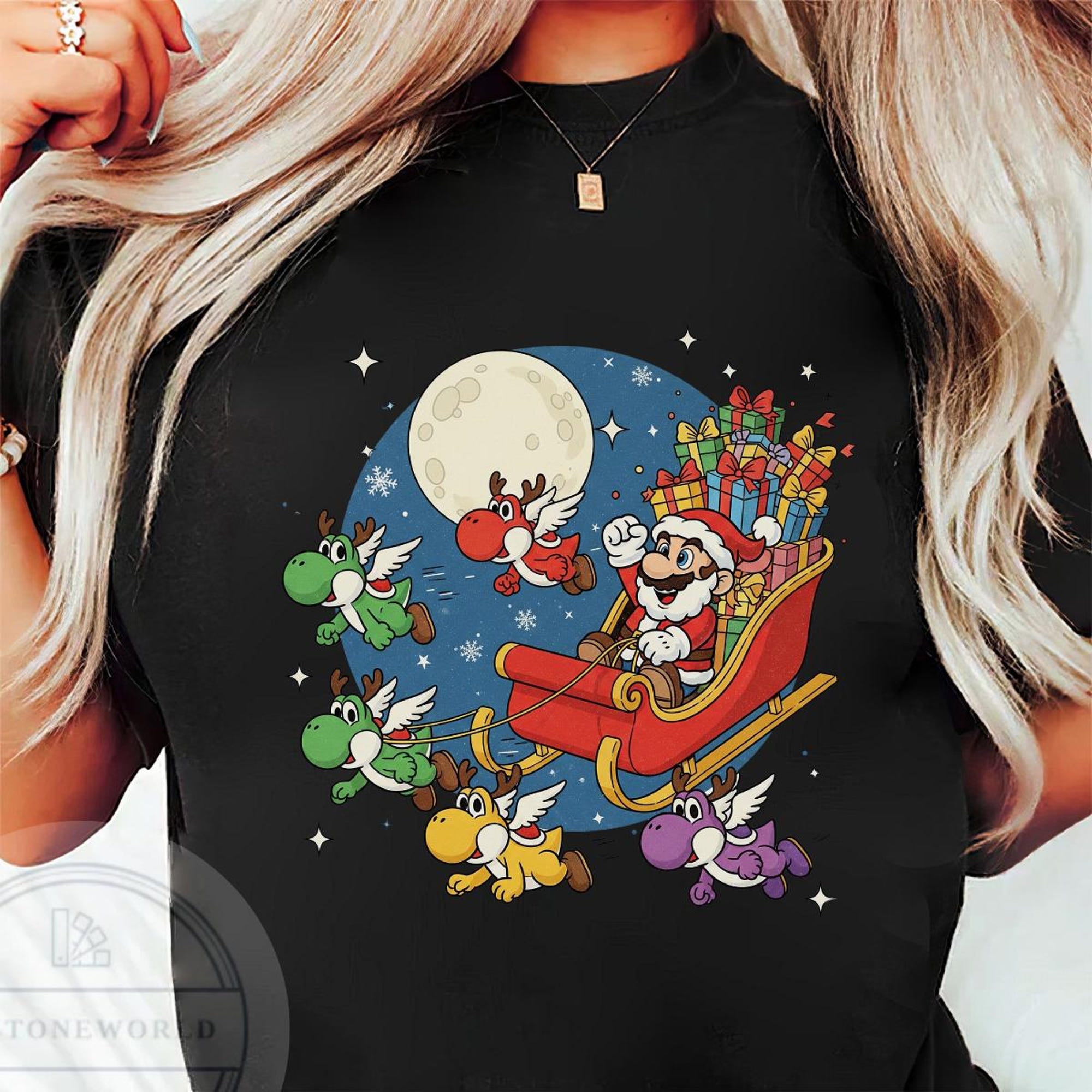 il_2000xN.7180769782_gjli.jpg Super Mario Christmas Shirt, Mario Luigi Princess Peach Merry Christmas Holiday, Mario Epic Universe Family Christmas Matching Sweatshirt