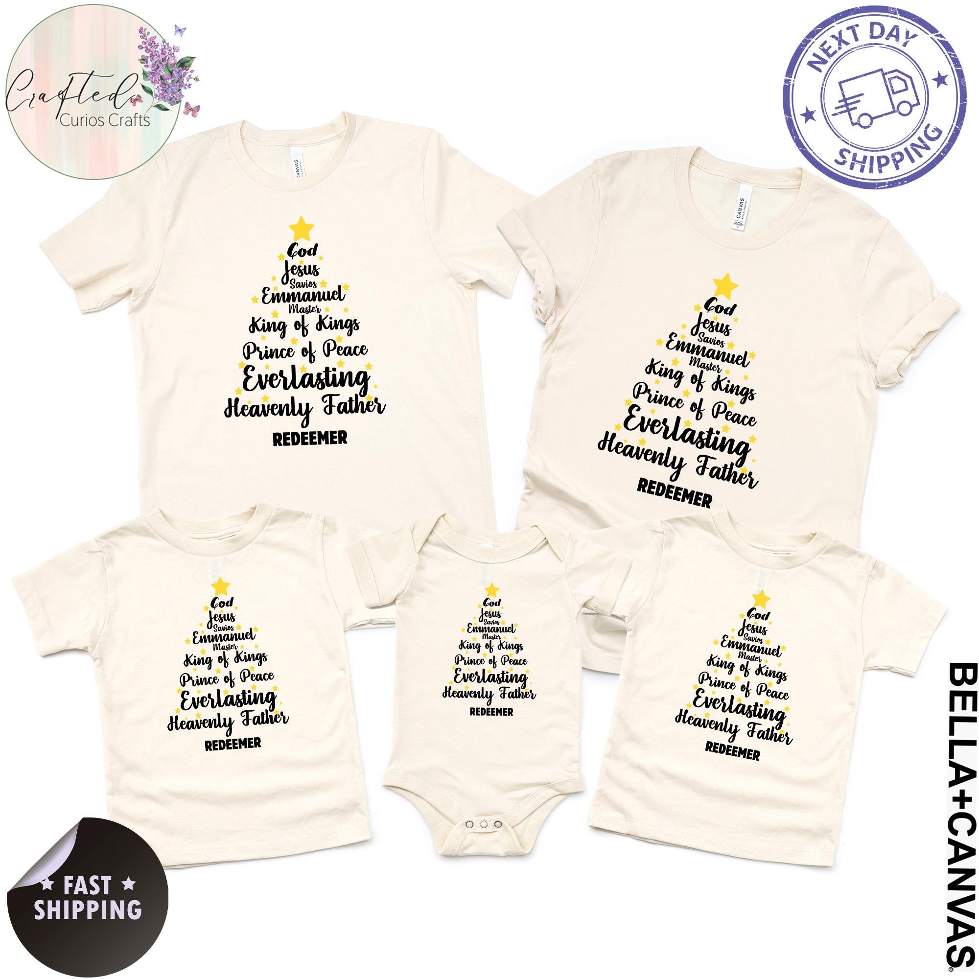 il_2000xN.7182542169_ewue-1.jpg Family Christmas Shirts | Matching Christian Christmas T-Shirts | Holiday Faith Shirts for Family Groups | Religious Christmas Attire