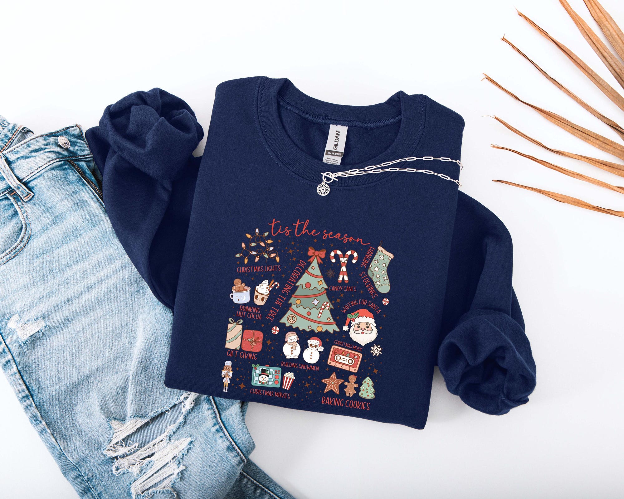 il_2000xN.7184562266_n1rz-3.jpg Tis The Season Sweatshirt, Christmas Tis The Season Sweatshirt, Merry Christmas Shirt, Christmas Sweatshirt, Cute Winter Hoodie