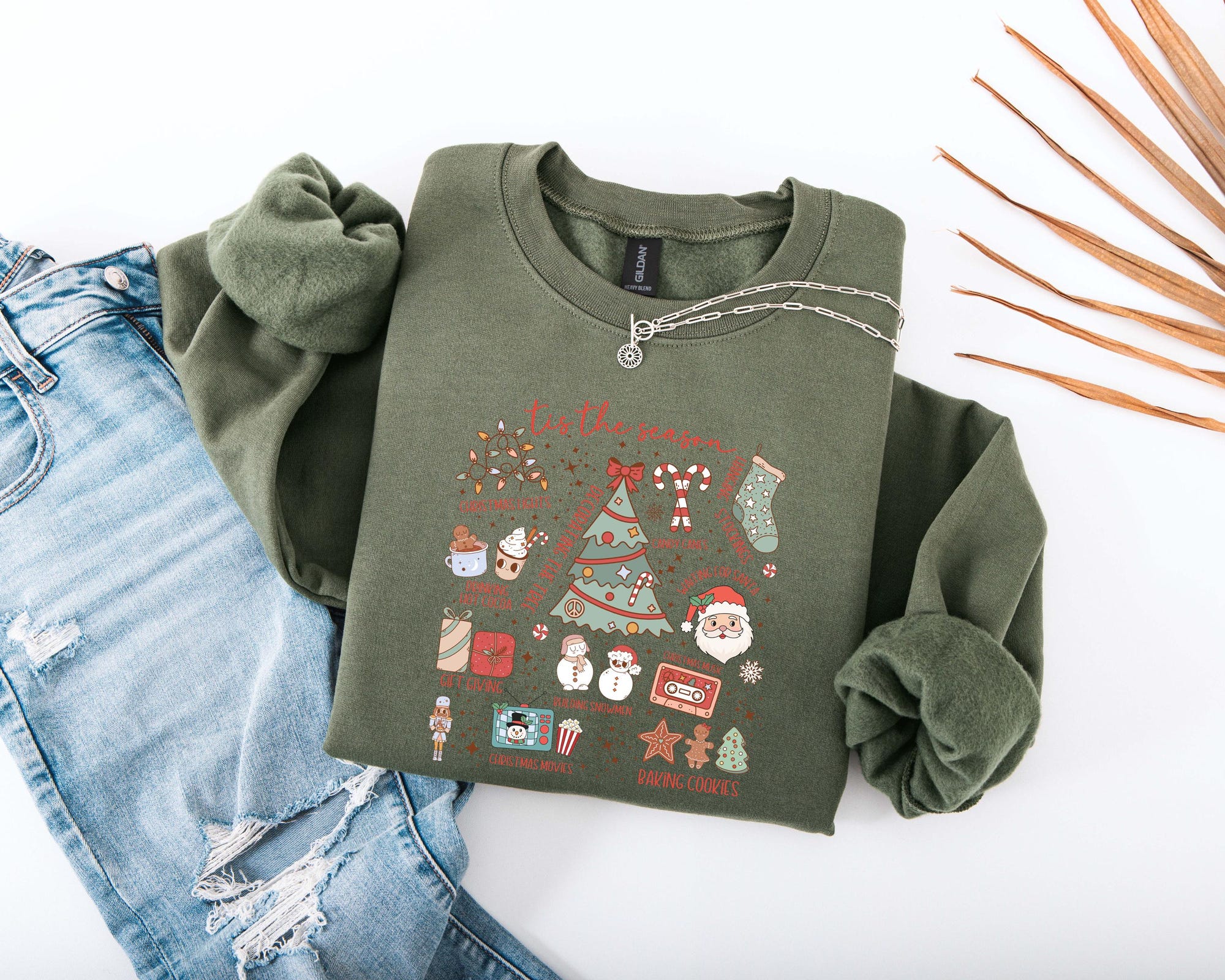 il_2000xN.7184562308_tcf6-3.jpg Tis The Season Sweatshirt, Christmas Tis The Season Sweatshirt, Merry Christmas Shirt, Christmas Sweatshirt, Cute Winter Hoodie