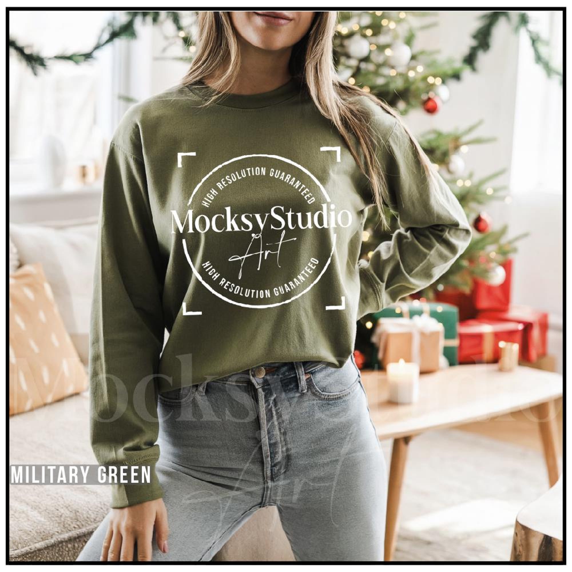 il_2000xN.7186611305_p620-4.jpg Gildan 18000 Sweatshirt Christmas Mockup Bundle, Cozy Casual Holiday Christmas Aesthetic Mockup Bundle, Holiday Sweatshirt Mockups
