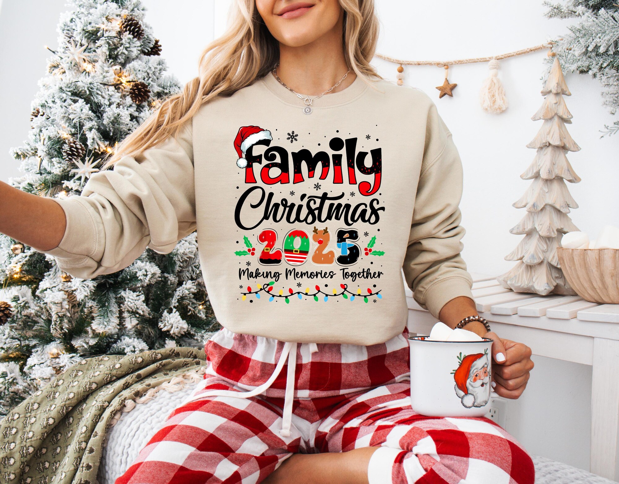 Christmas 2025 Making Memories Together Family Shirt, 2025 Christmas Family Shirt, Trendy Family Matching Shirts, Trendy Christmas Pajamas