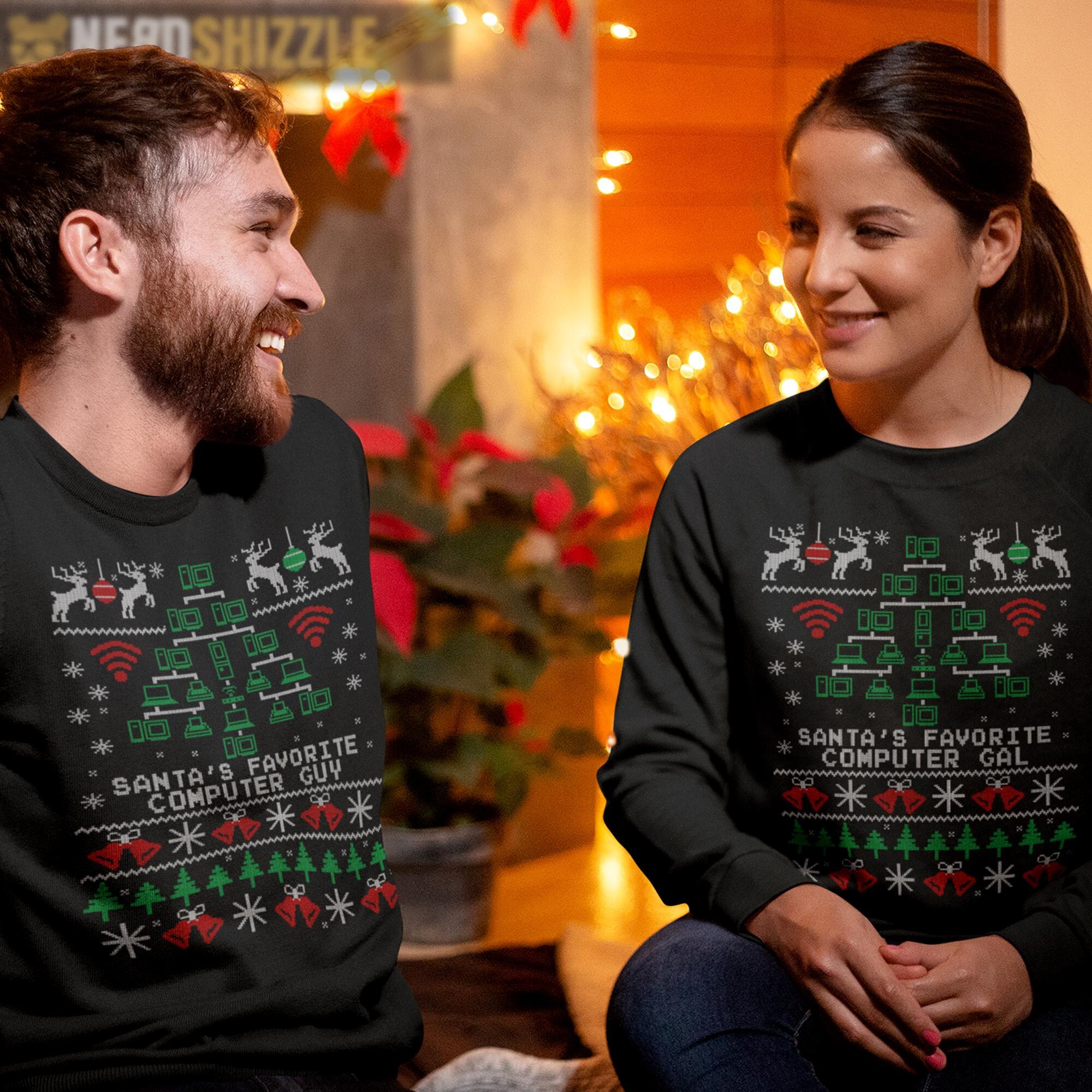 il_2000xN.7195049746_4z4z-1.jpg Tech Support Ugly Christmas Sweatshirt: IT Humor, Computer Nerd Gift