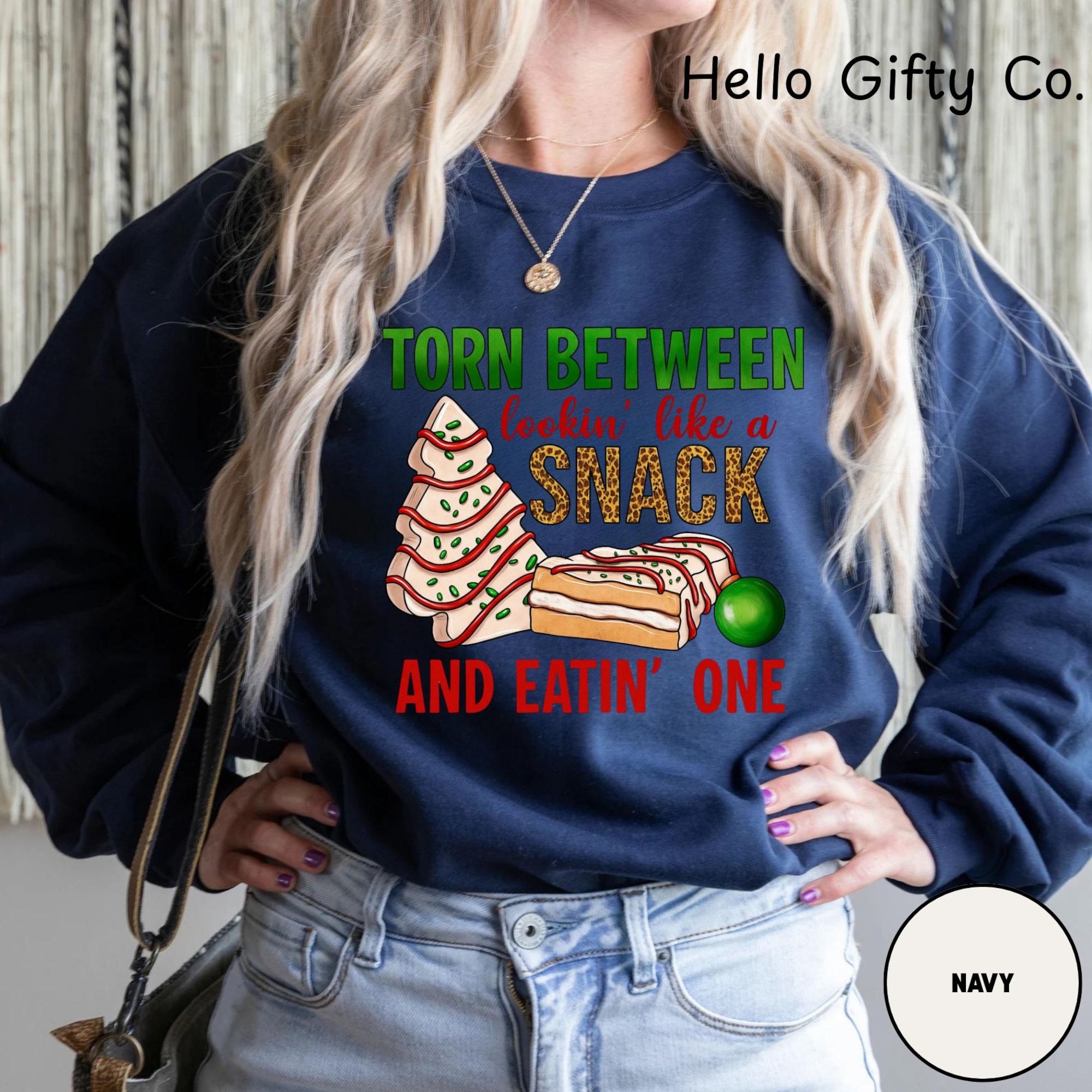 il_2000xN.7195787564_2sth-3.jpg Funny Christmas Sweatshirt, Torn Between Looking Like A Snack And Eating One Sweatshirt, Gym Workout Sweatshirt, Funny Sarcastic Sassy Gift