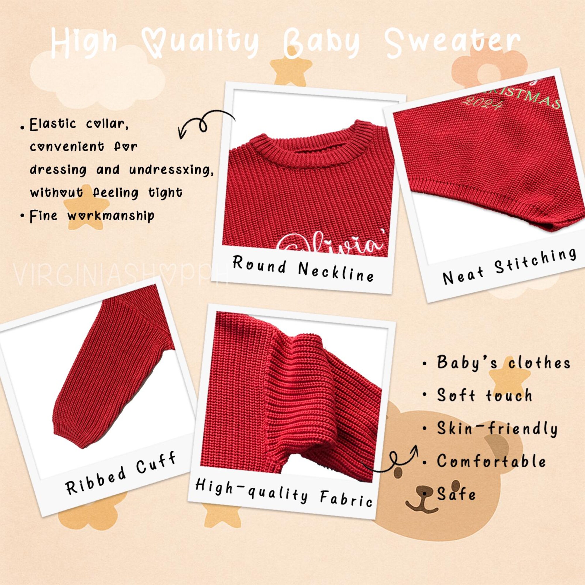 il_2000xN.7200082563_4tjm.jpg Personalized Embroided halloween baby sweater,best gift for baby, halloween Gift for kids