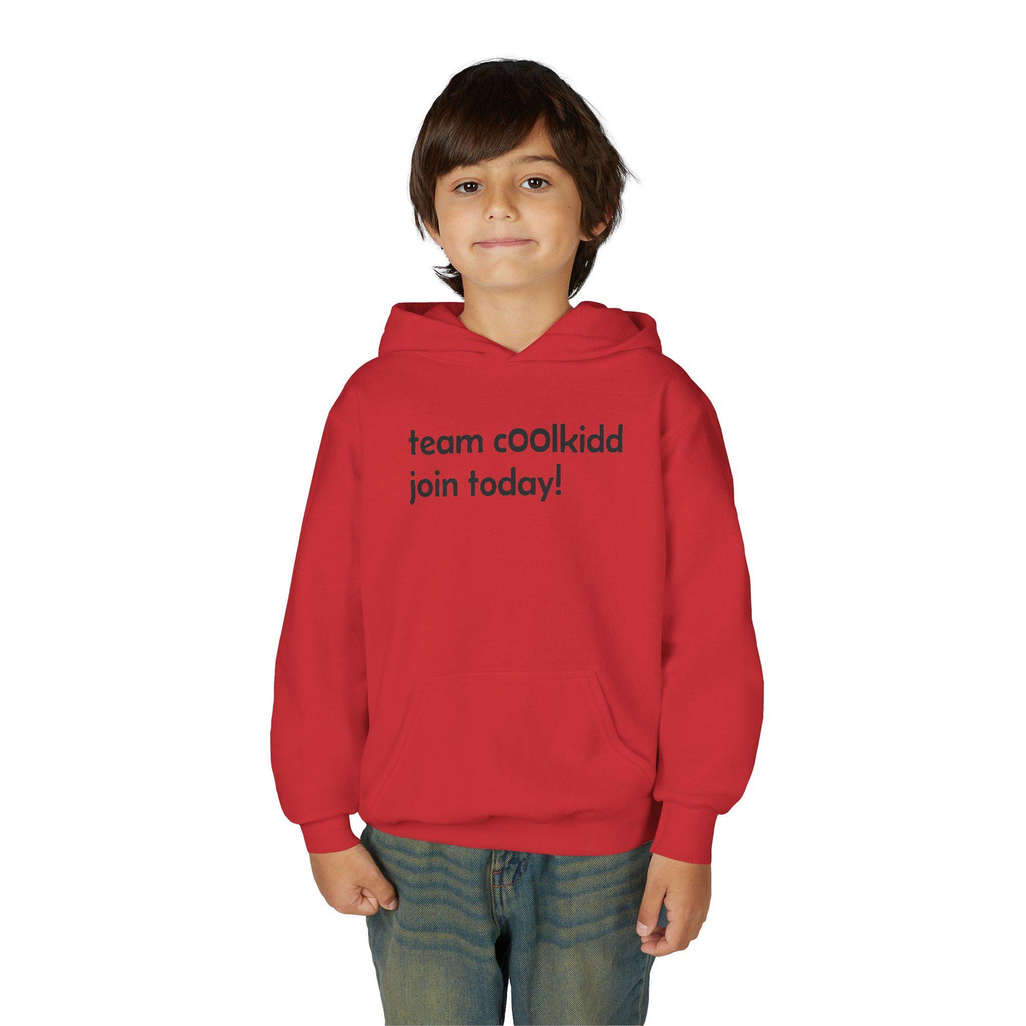 il_2000xN.7202867876_jhmv-1.jpg c00lkidd, forsaken, team c00dkidd join today!, Youth Hoodie for Team Spirit, Red Hoodie for Kids, Customizable Sweatshirt, Sportswear