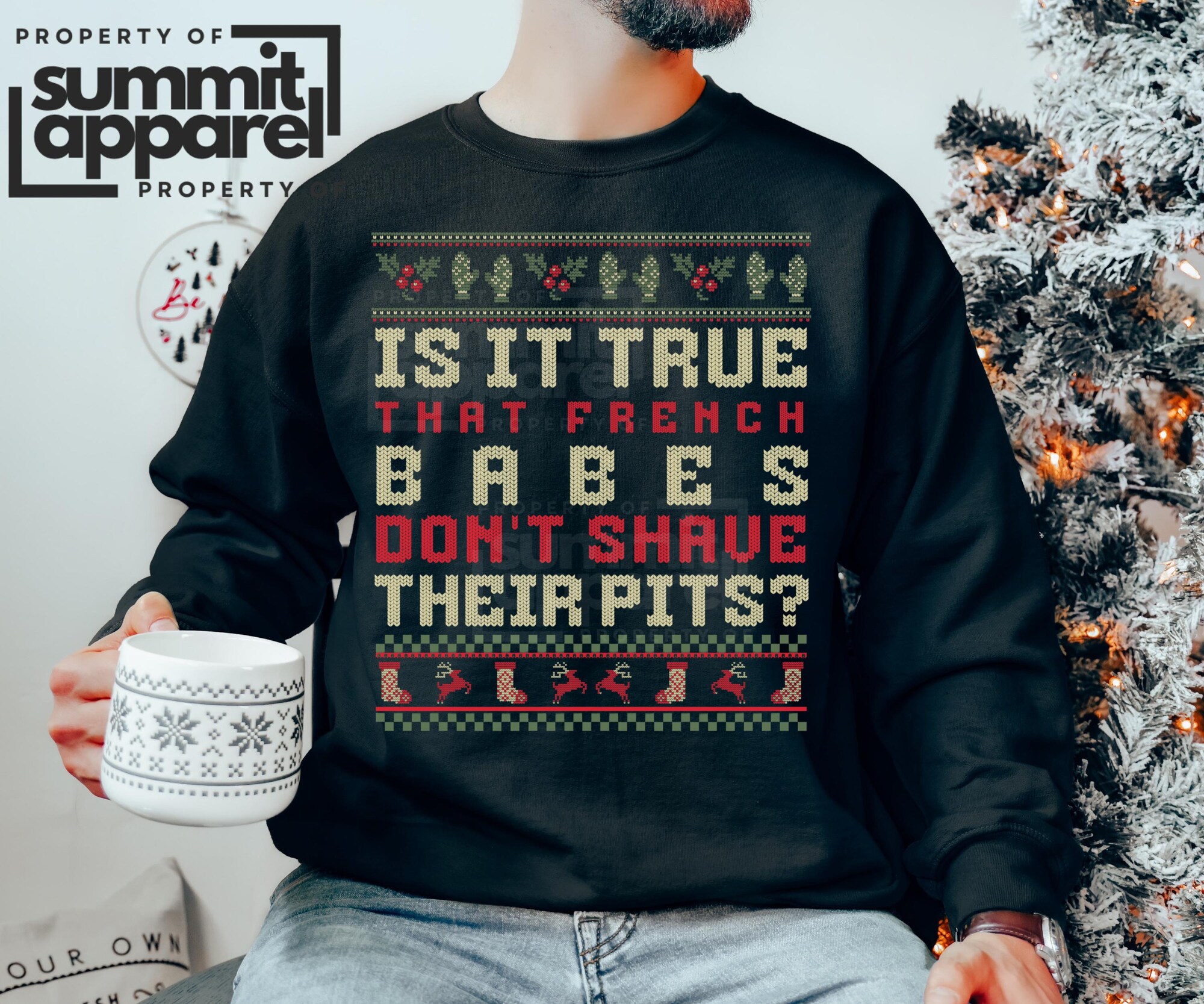 Funny Home Alone Ugly Christmas Sweatshirt