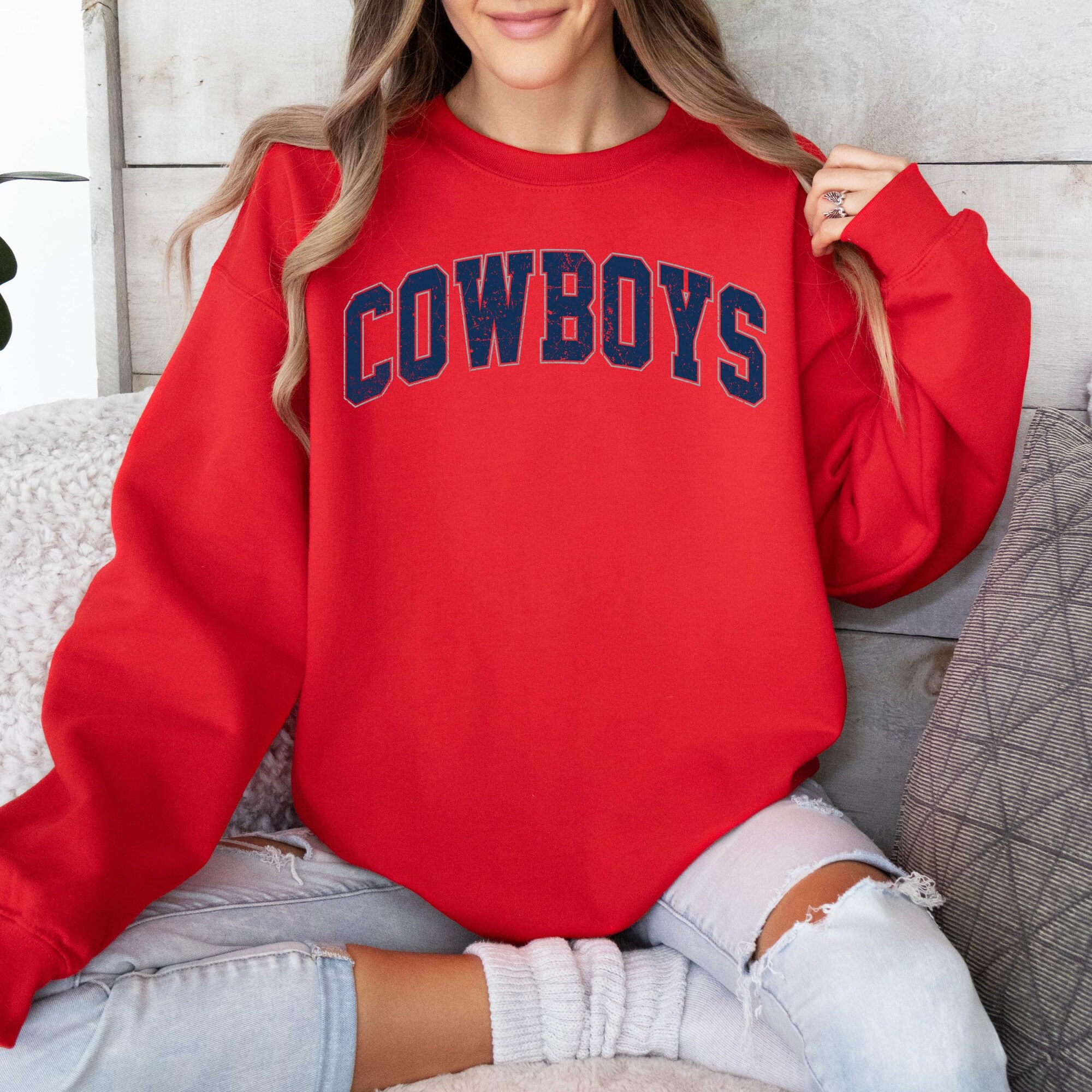 il_2000xN.7220210055_q8vf.jpg Dallas Cowboys Vintage Style Sweatshirt, Dallas Football Shirt, Cowboy Sweatshirt, Dallas Shirt, Football Shirt, Dallas Fans Gift, Cowboys