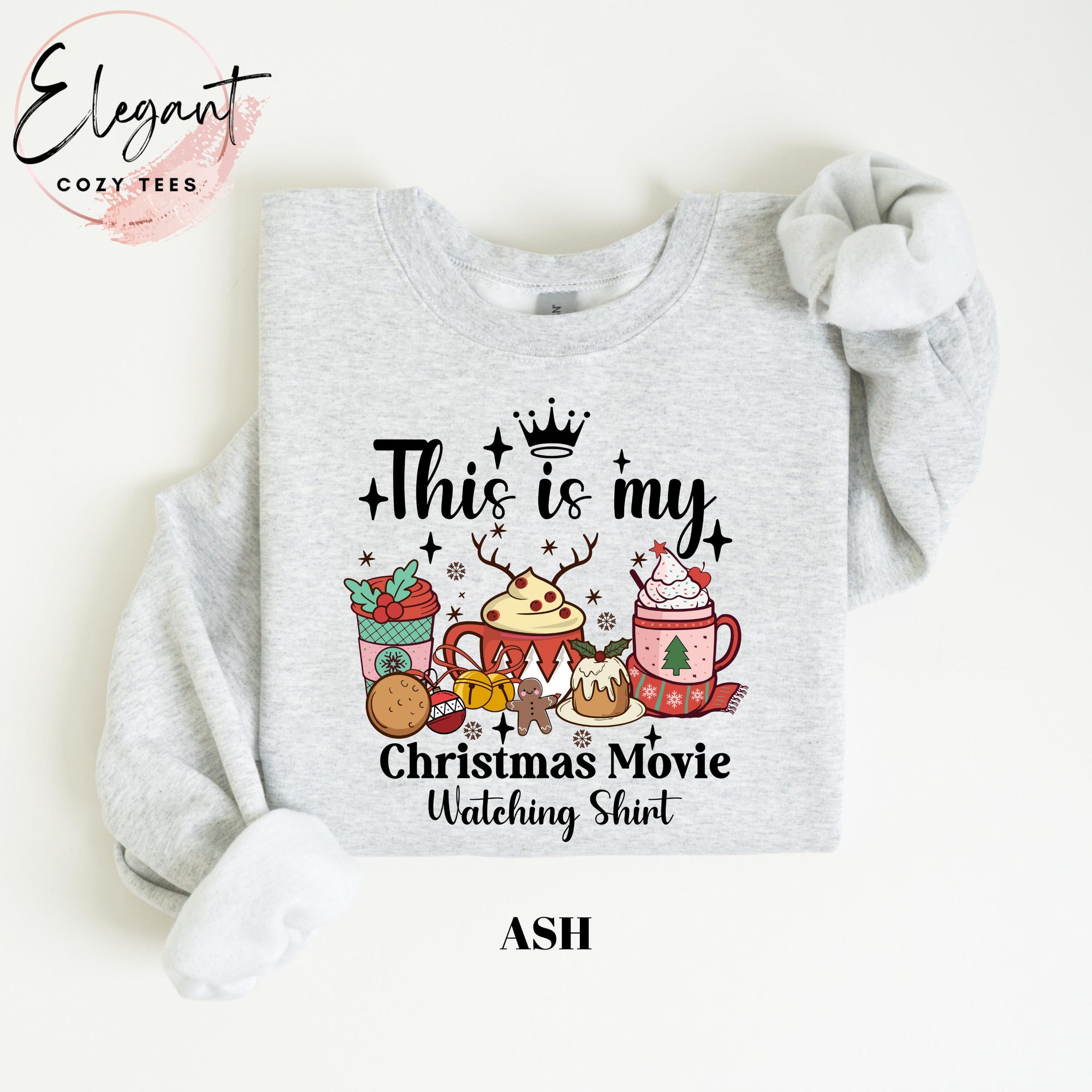 il_2000xN.7222567440_2otk-1.jpg This Is My Christmas Movie Watching Shirt, Christmas Movie Shirt, Holiday Spirit Shirt, Womens Christmas Sweatshirt, Christmas Gift Shirt