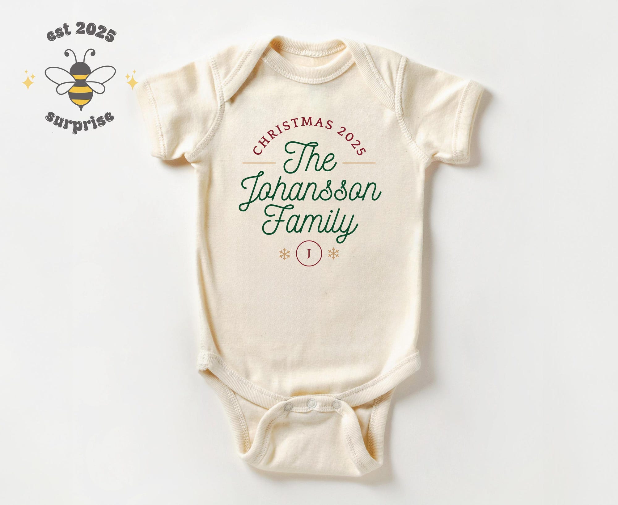 il_2000xN.7223453010_9ekx.jpg Personalized Family Christmas Shirt: Custom Name Holiday Tee or Onesie