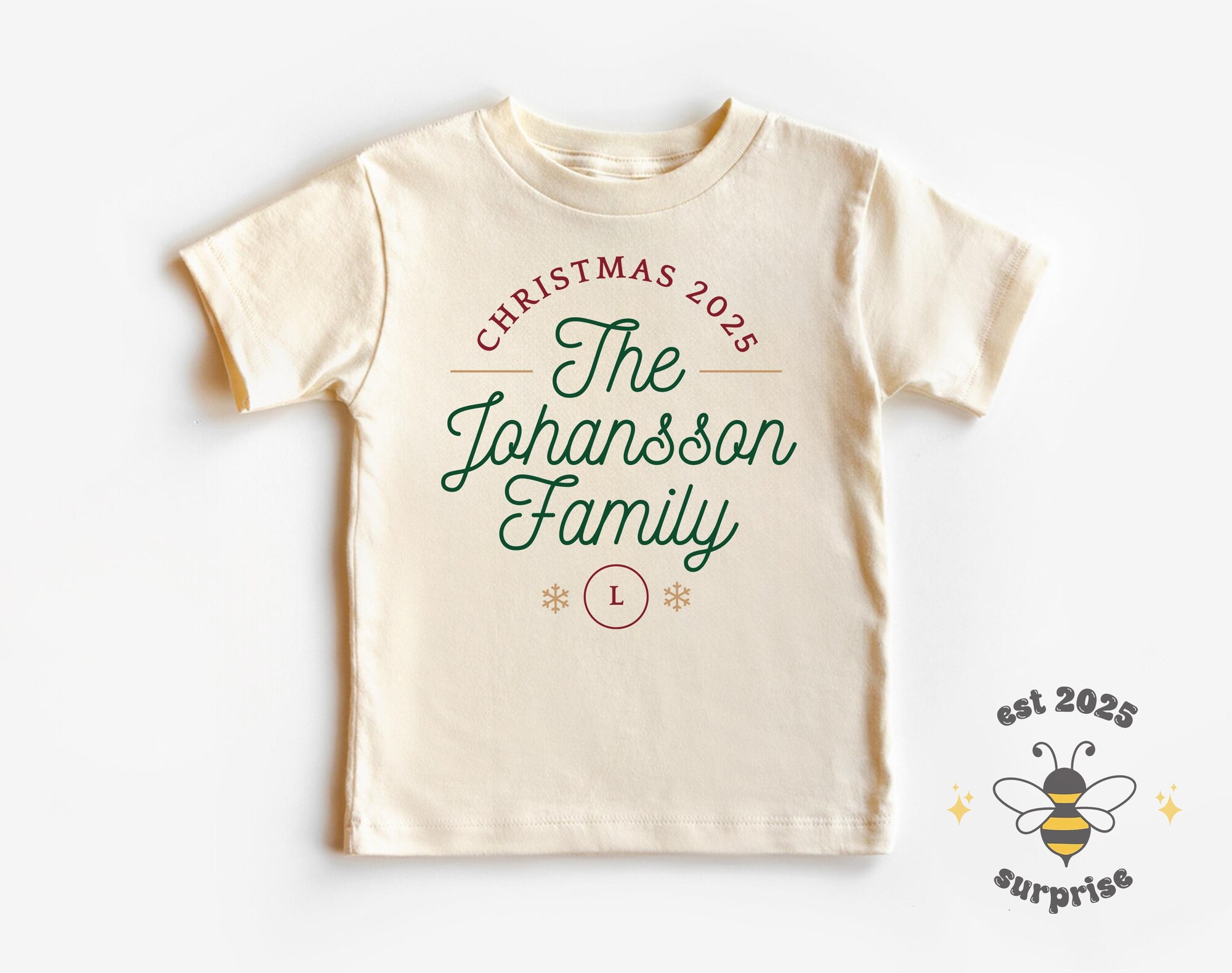 il_2000xN.7223453038_1fyz.jpg Personalized Family Christmas Shirt: Custom Name Holiday Tee or Onesie