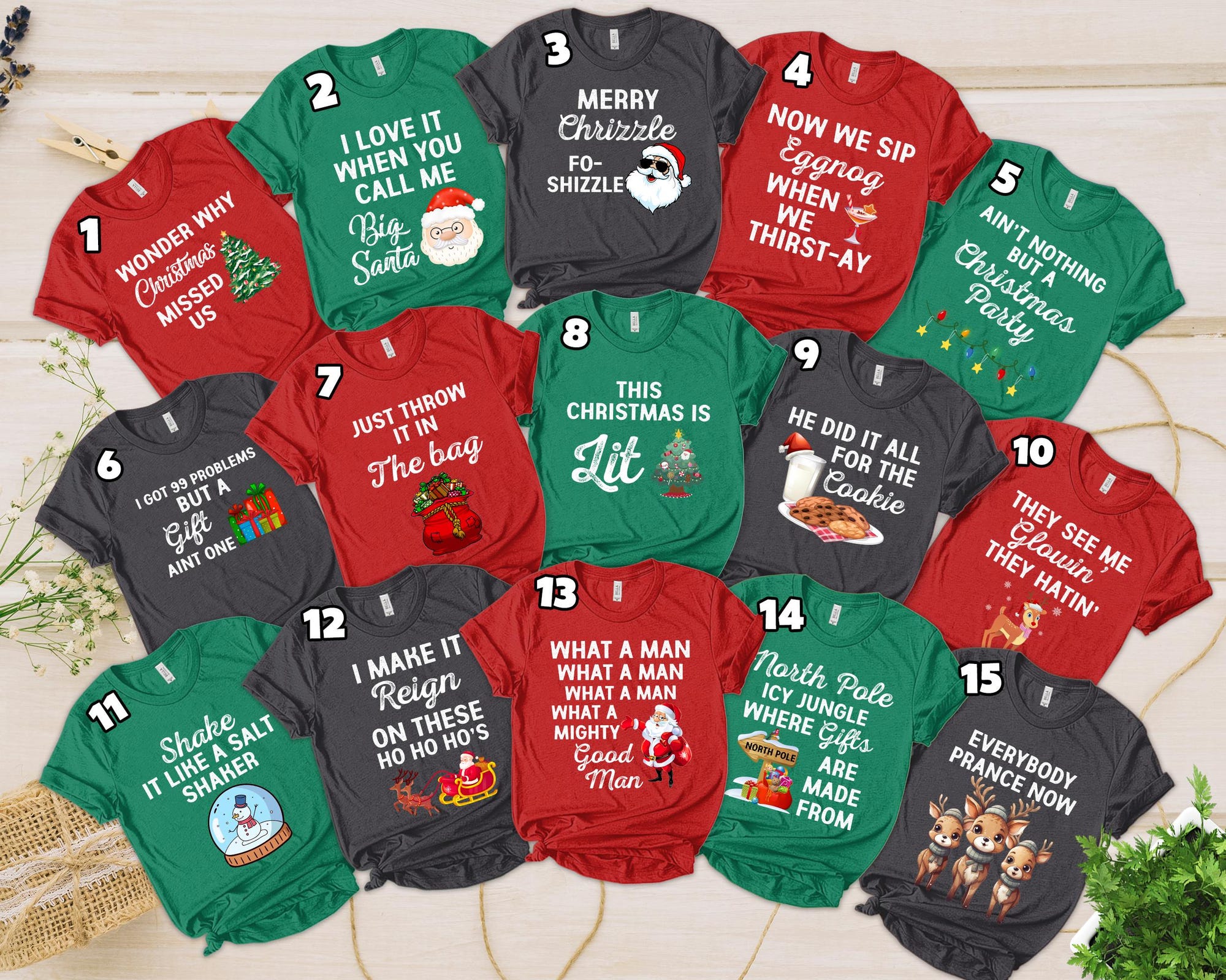 Christmas Song Shirt, Xmas Song Pun Christmas Shirts, Holiday Fashion, Matching Christmas Family Shirts, Christmas Rap, Group Shirts UL5J14