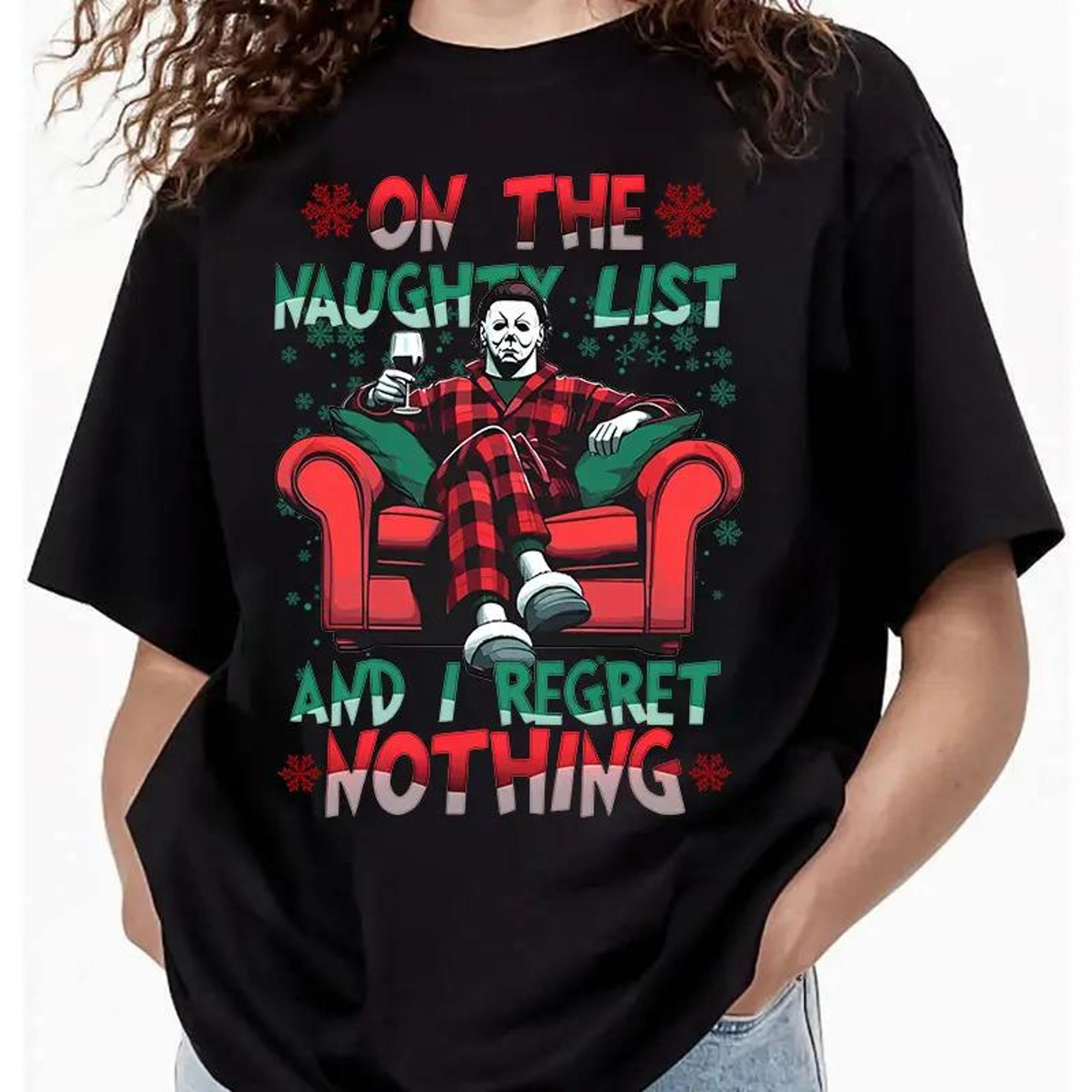 il_2000xN.7228805486_l5v5-1.jpg Vintage On The Naughty List And We Regret Nothing Sweatshirt, Funny Christmas Movie Shirt, Merry Christmas Sweatshirt