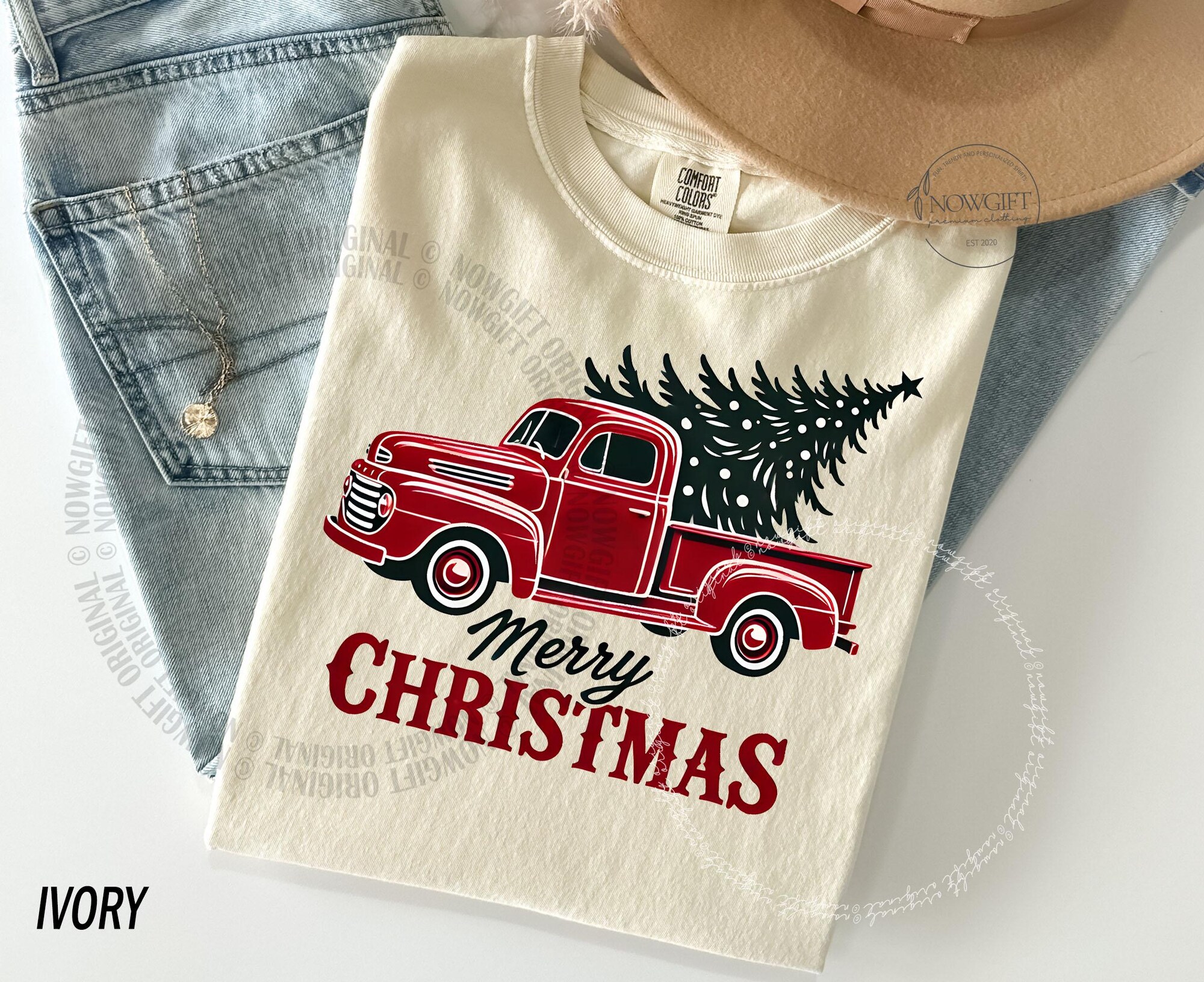 Christmas Xmas Shirt, Christmas Trees Shirt, Christmas Tree Tshirt, Womens Holiday Tees, Christmas Season Shirt, Santa Tees, Comfort Colors®