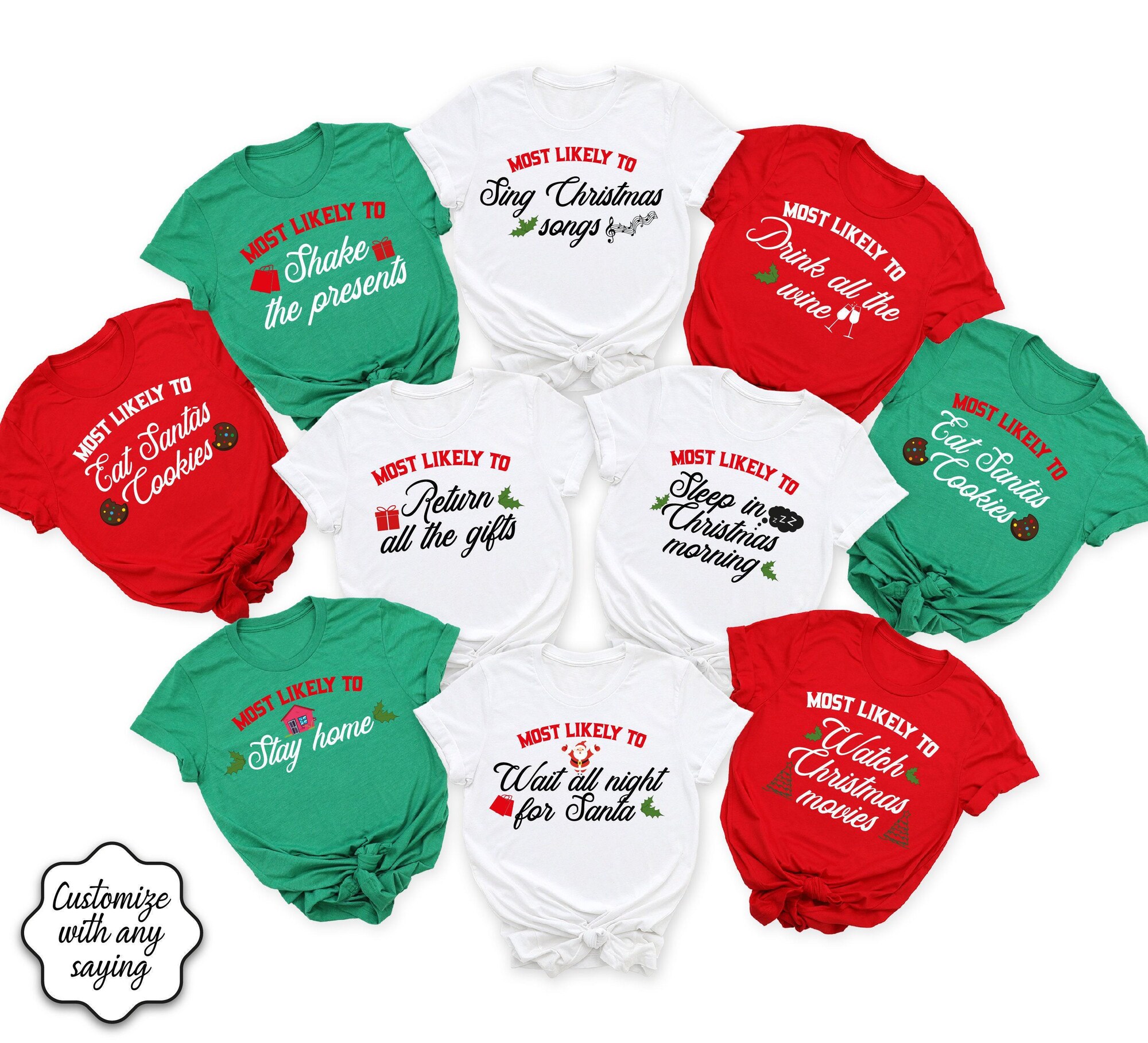 il_2000xN.7231555119_hxq3-1.jpg Family Christmas Sweatshirt, Most Likely to Christmas Shirt, Christmas Sweatshirt, Funny Christmas Hoodie, Custom Group Sweatshirt,