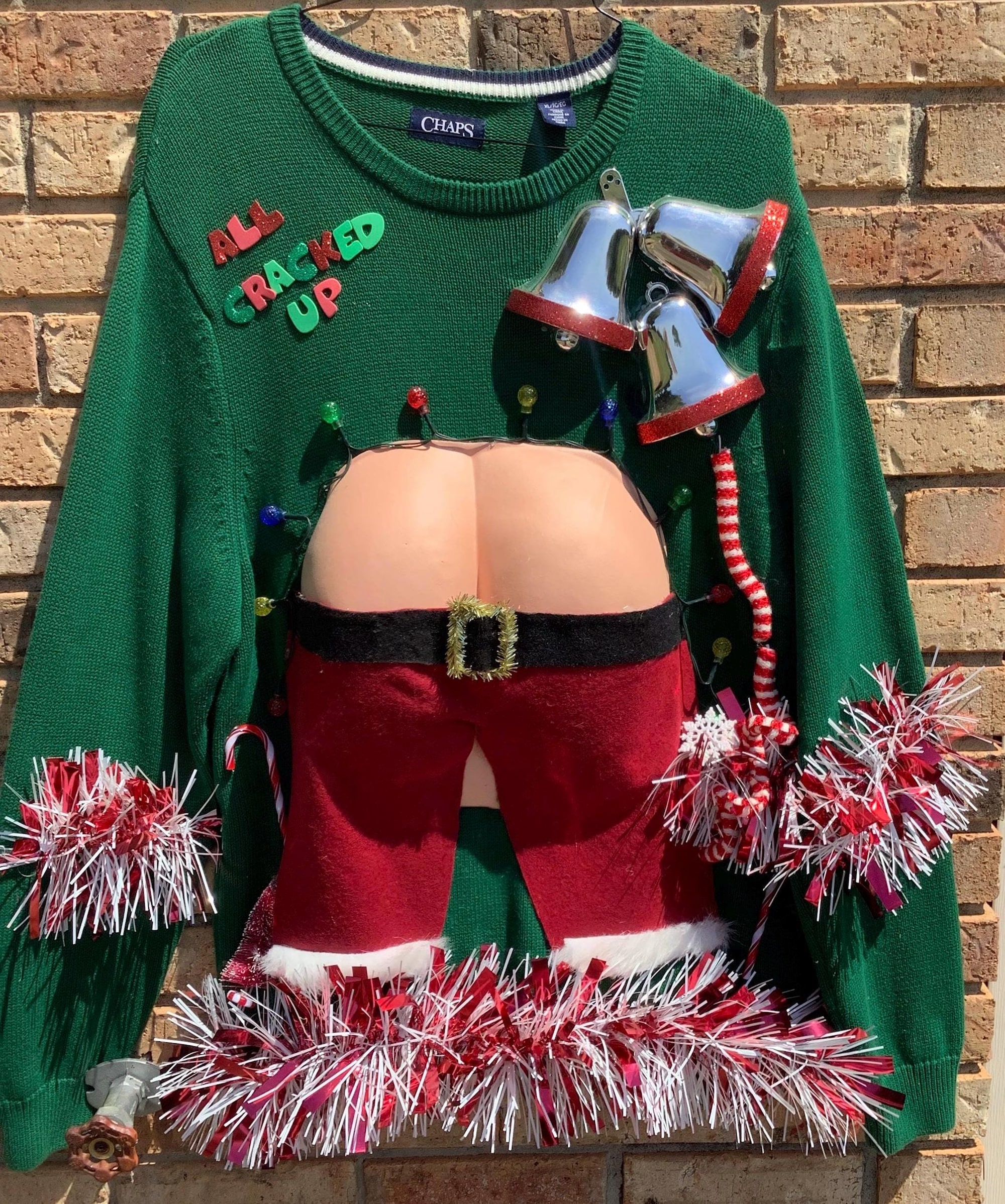 All Cracked Up Butt Christmas Sweater