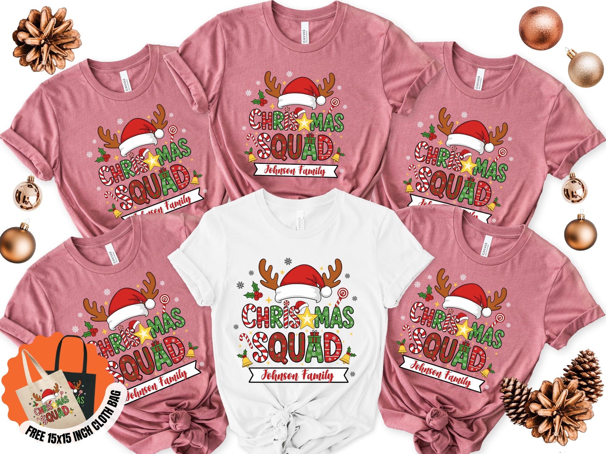 il_2000xN.7234860716_wyar-1.jpg Personalized Christmas Squad Shirt: Family Matching Holiday Tee