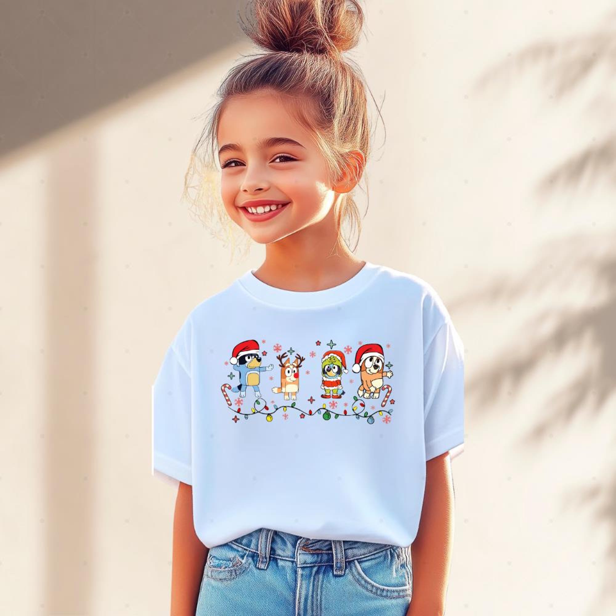 Bluey Family Christmas Shirt: Holiday Graphic Tee