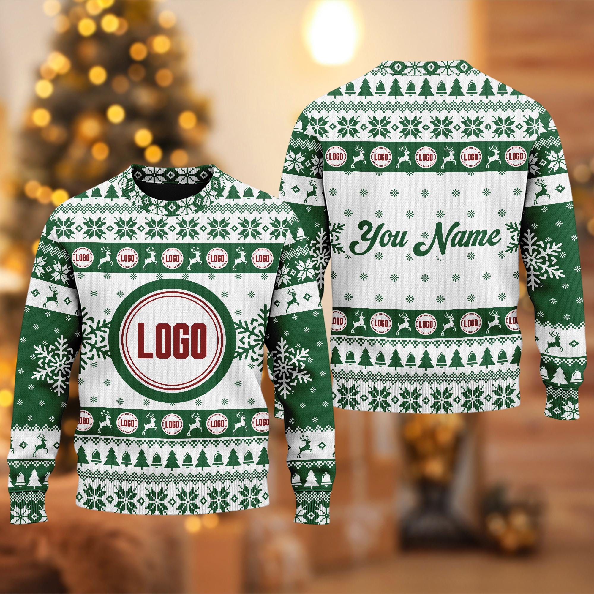 il_2000xN.7242082065_shph.jpg Custom Logo Company Ugly Sweater, Personalized Custom Logo 3D Ugly Christmas Sweater, Christmas Gift For Men Women Kid, Christmas Gift