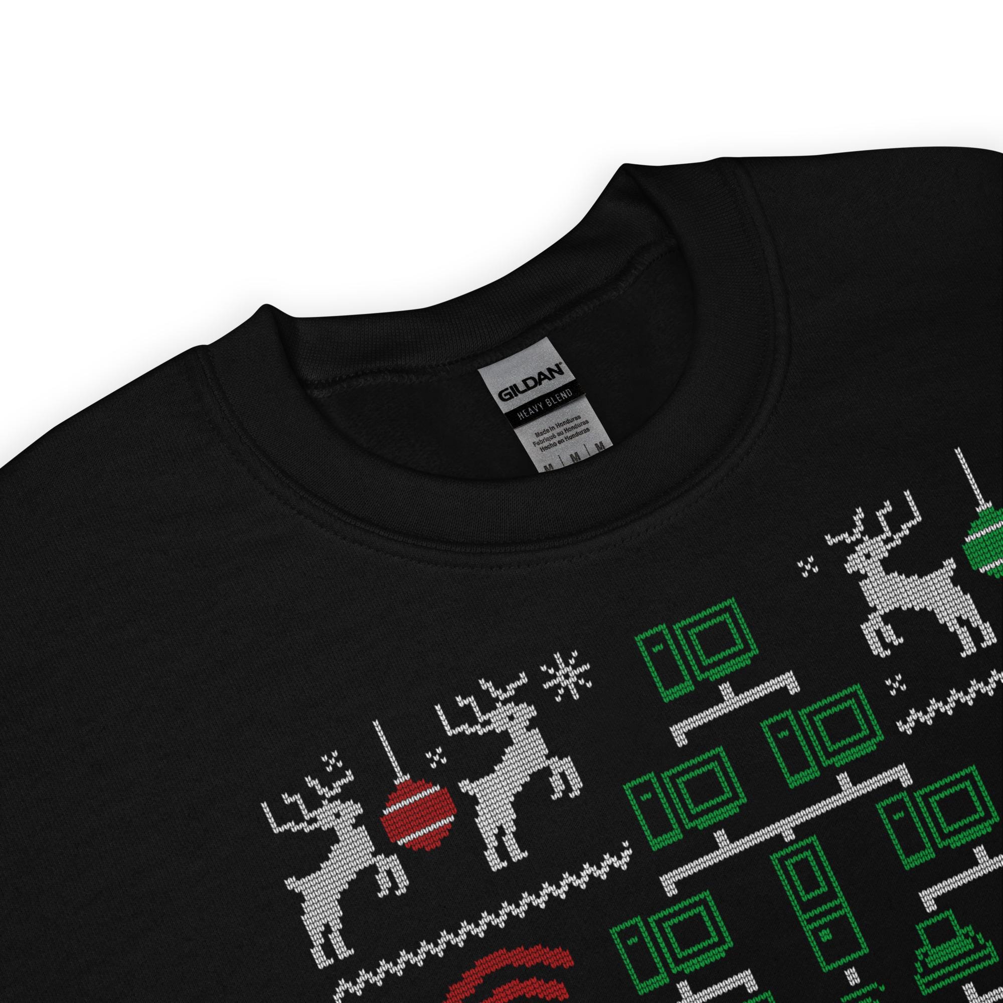 il_2000xN.7243012357_j6nm-1.jpg Tech Support Ugly Christmas Sweatshirt: IT Humor, Computer Nerd Gift