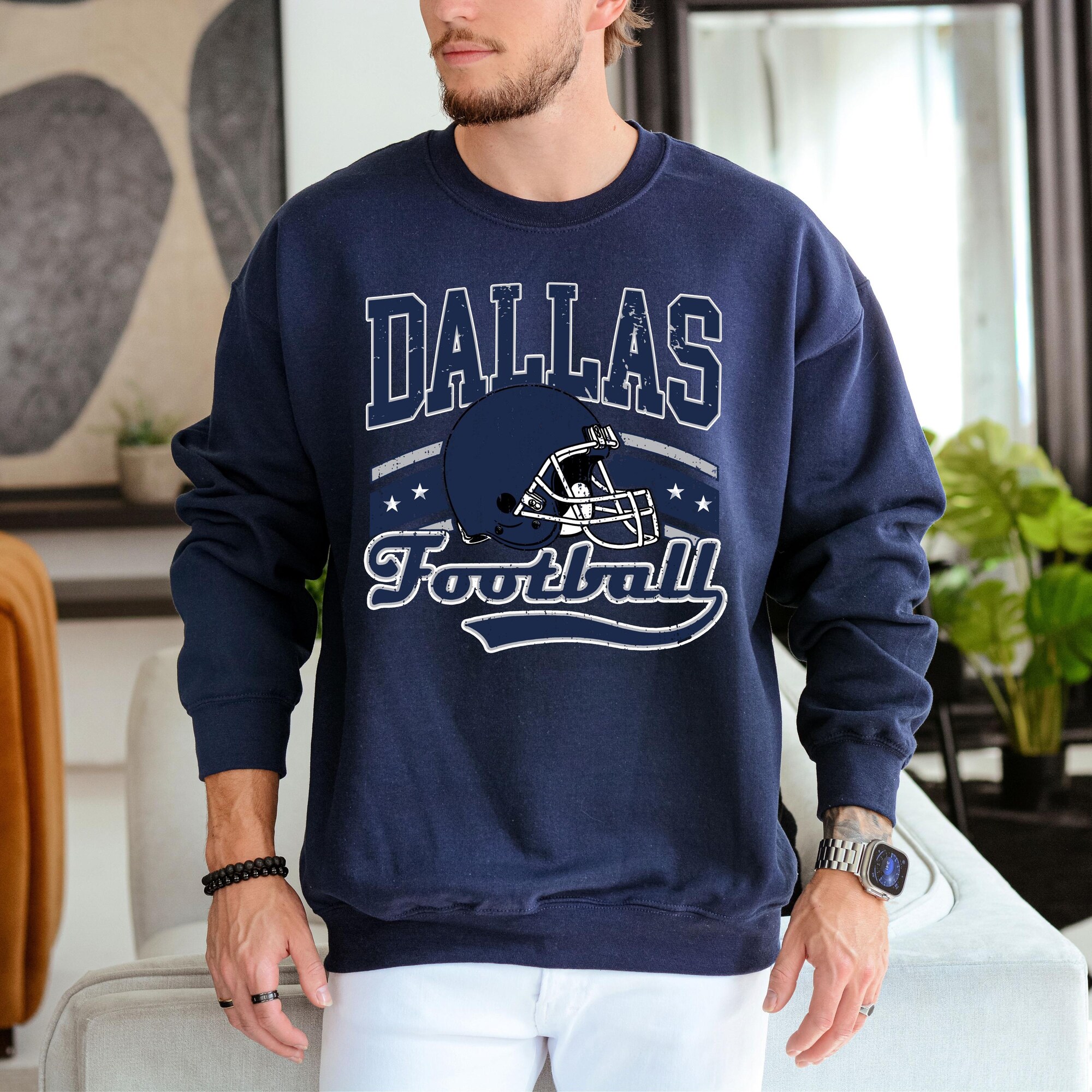 il_2000xN.7246289584_limf.jpg Dallas Football Vintage Style Sweatshirt, Dallas Retro Football Hoodie, Cowboy Sweatshirt, Dallas Fan Christmas Gift