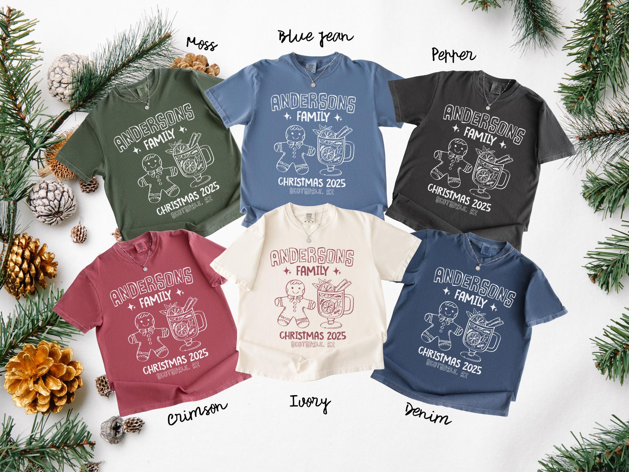il_2000xN.7246596612_81fy.jpg Custom Family Christmas Shirt, Family Matching Shirts, Christmas Family Matching Shirts, Christmas Crew 2025 Shirt, Family Reunion Gift