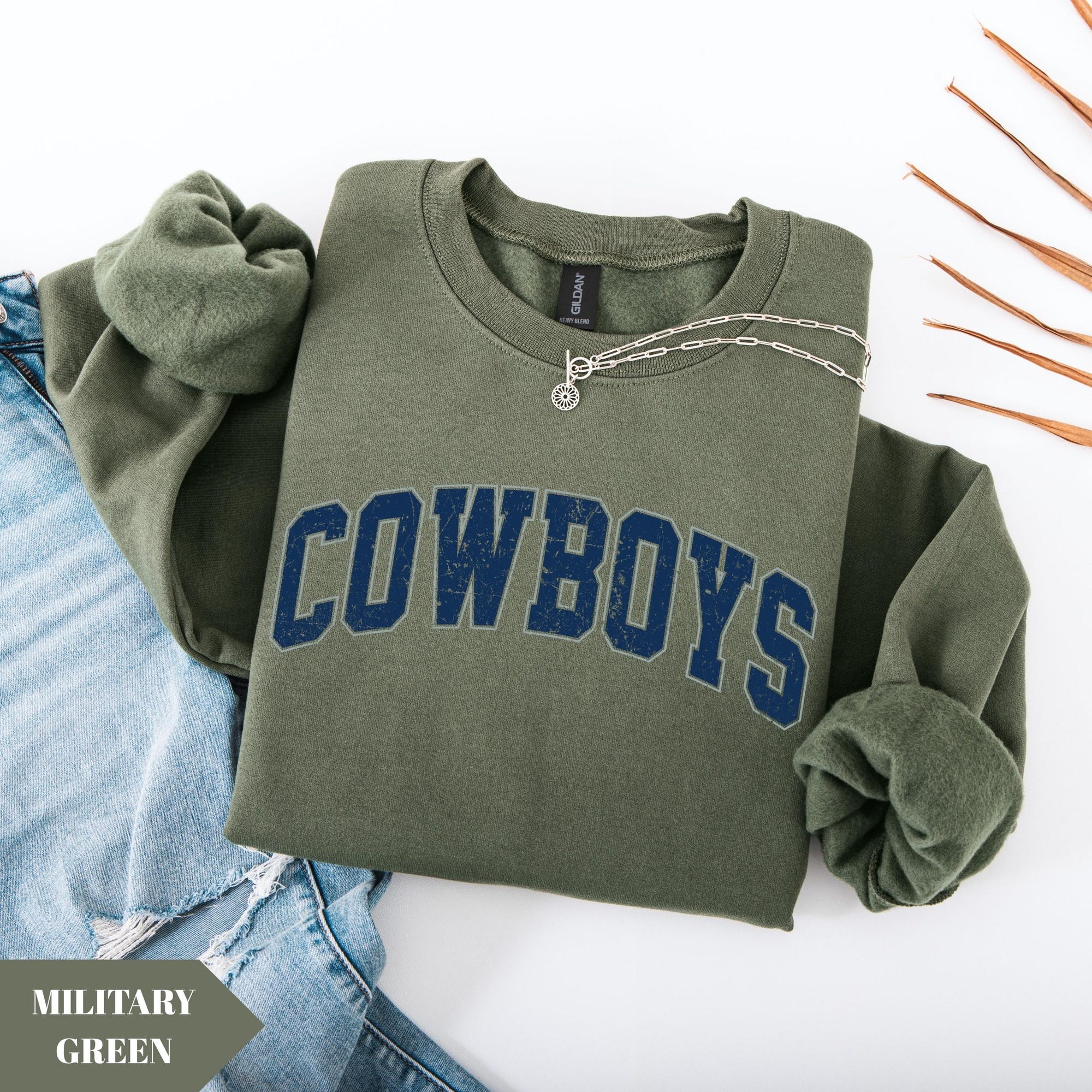 il_2000xN.7251084374_6lzj.jpg Dallas Cowboys Vintage Style Sweatshirt, Dallas Football Shirt, Cowboy Sweatshirt, Dallas Shirt, Football Shirt, Dallas Fans Gift, Cowboys