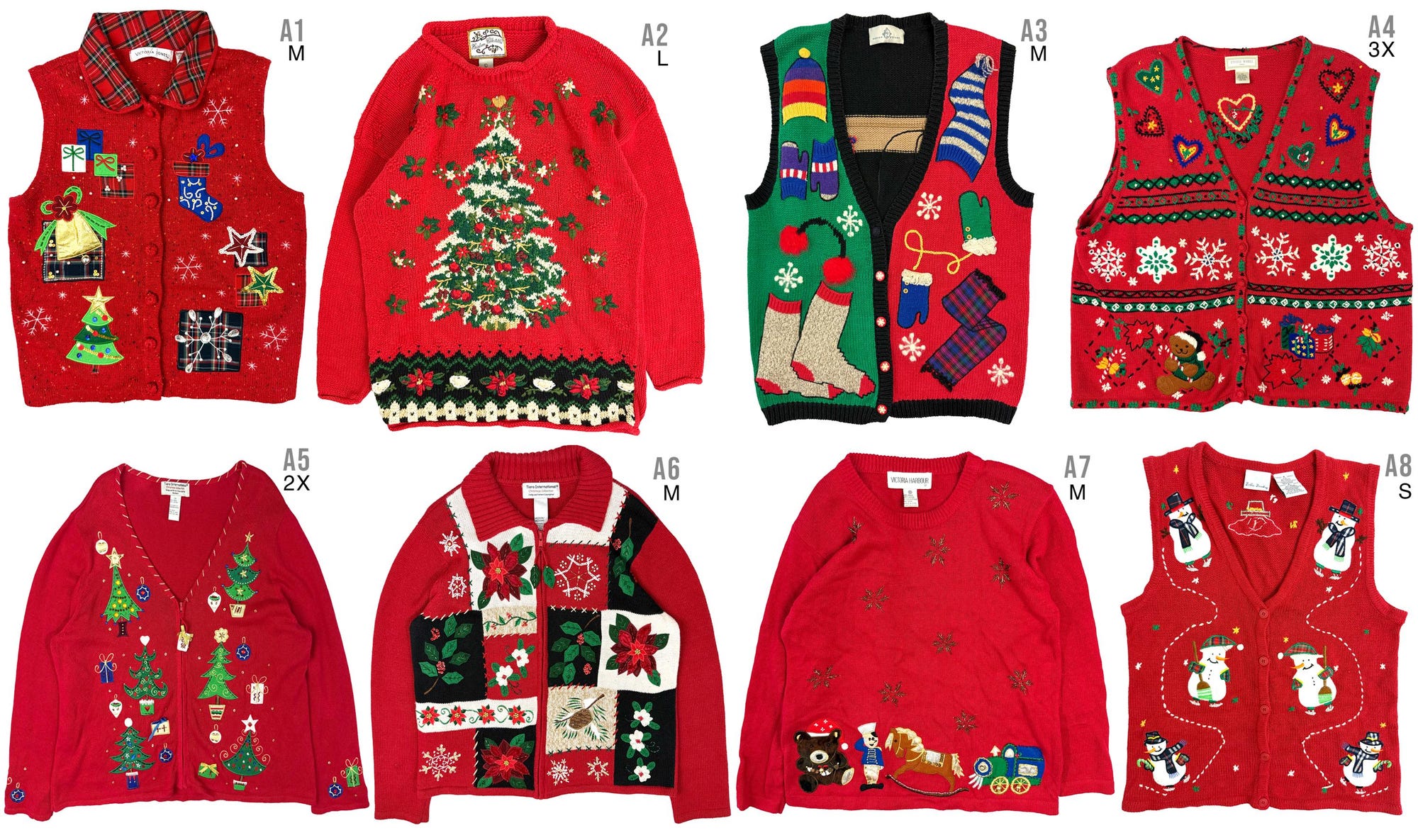 il_2000xN.7251427956_aq3y-1.jpg Vintage Ugly Christmas Sweaters | All Sizes | Tacky Christmas Sweaters | Holiday Sweaters