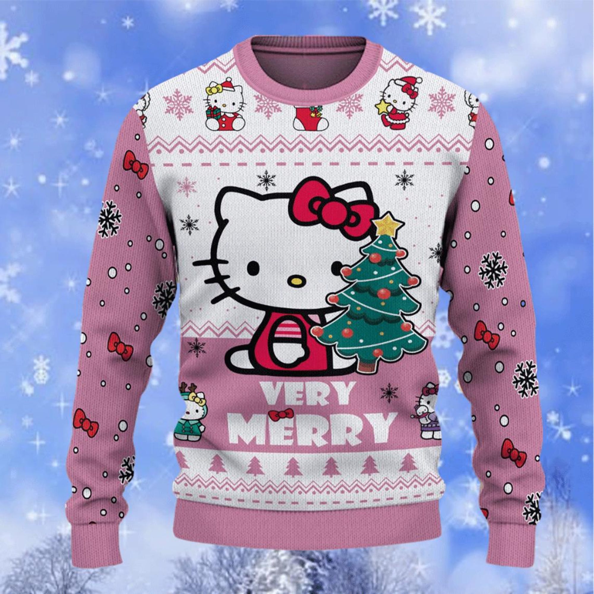 il_2000xN.7252222062_82l8.jpg Hello Kitty Very Merry Ugly Sweater, Hello Kitty Ugly Knitted Christmas Sweater, Christmas 3D Print Ugly Sweater, Christmas Gifts