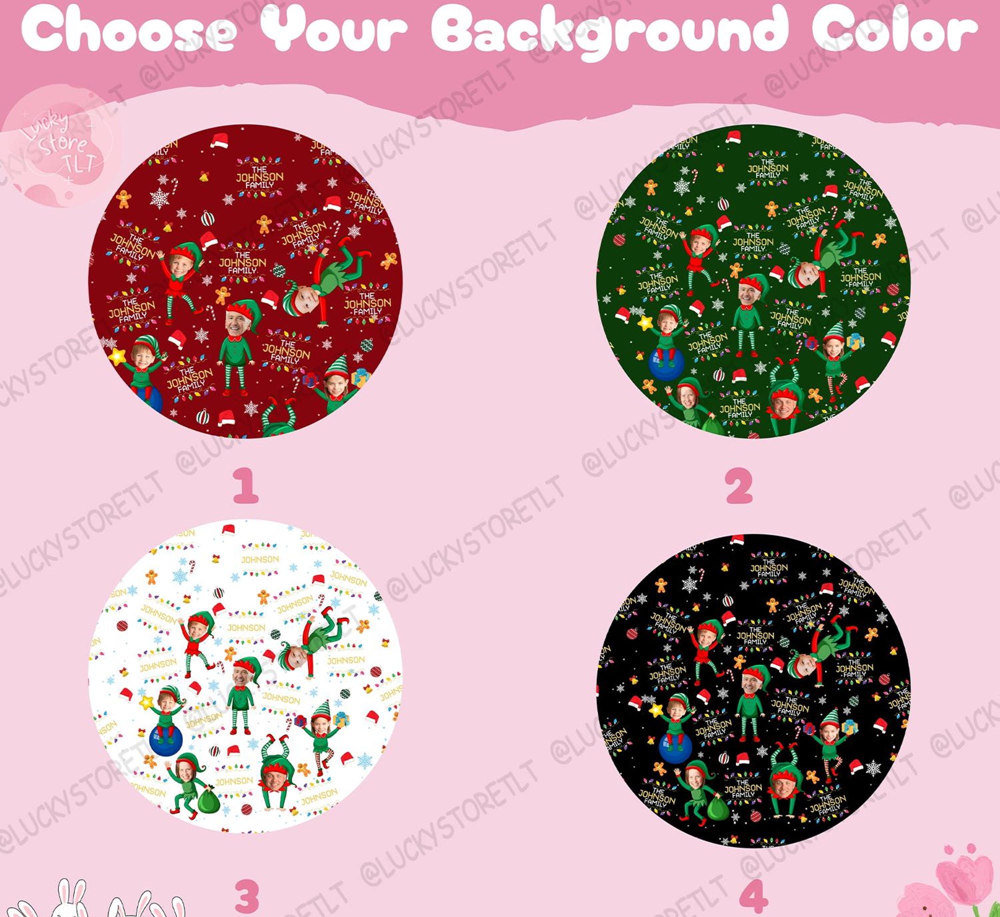 il_2000xN.7252224386_4h6g.jpg Personalized Family Elf Christmas Sweater 2025, Matching Holiday Party Outfit for Family and Friends, Custom Photo & Name Ugly Xmas Sweater